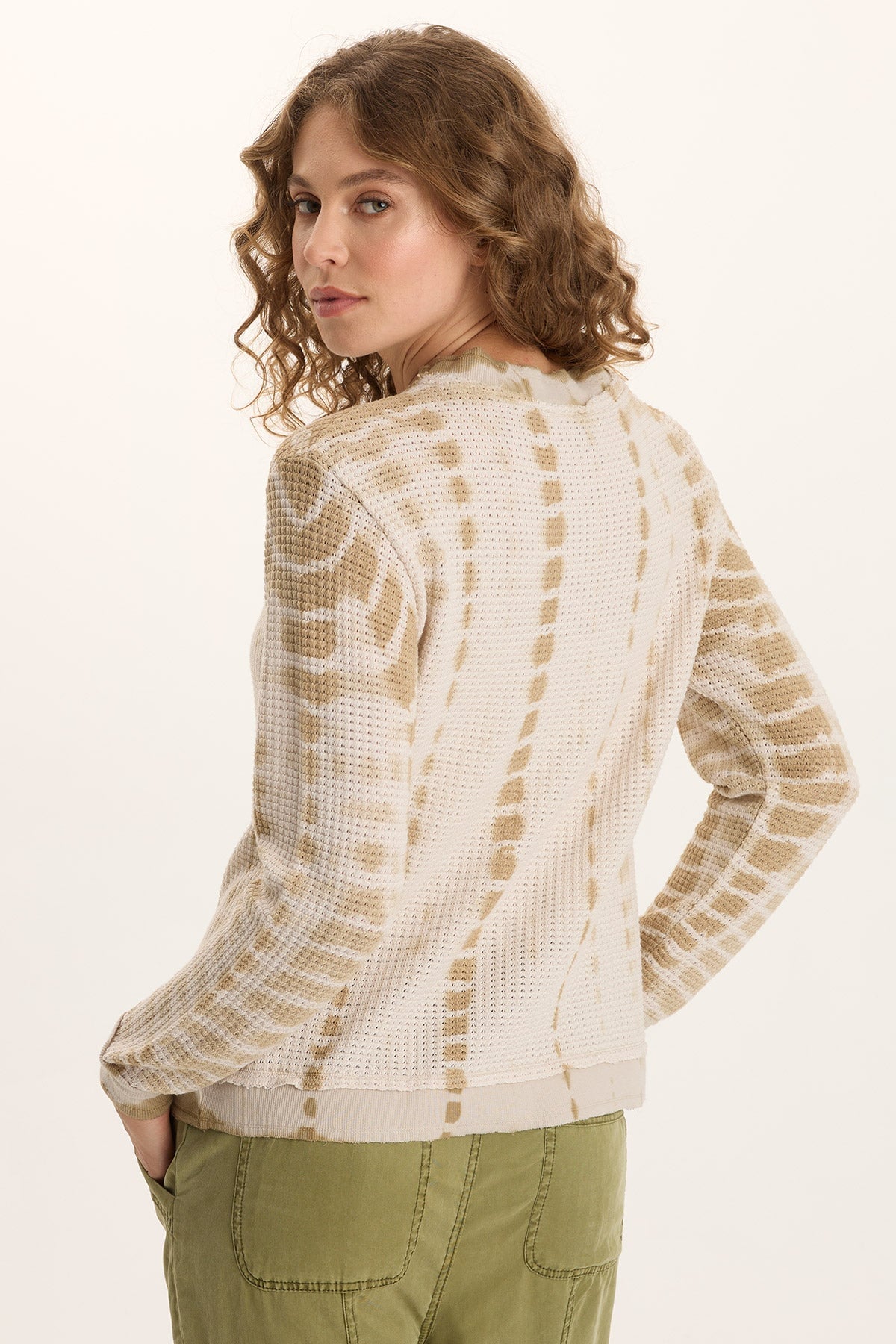 XCVI Alvis Thermal Asymmetrical Long-Sleeve Top 