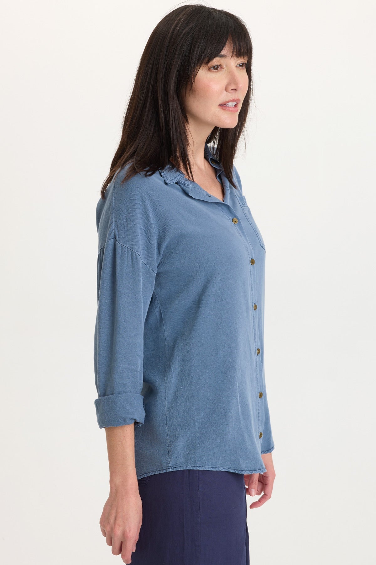 Wearables Dusten Lightweight Oversize Button-Up 