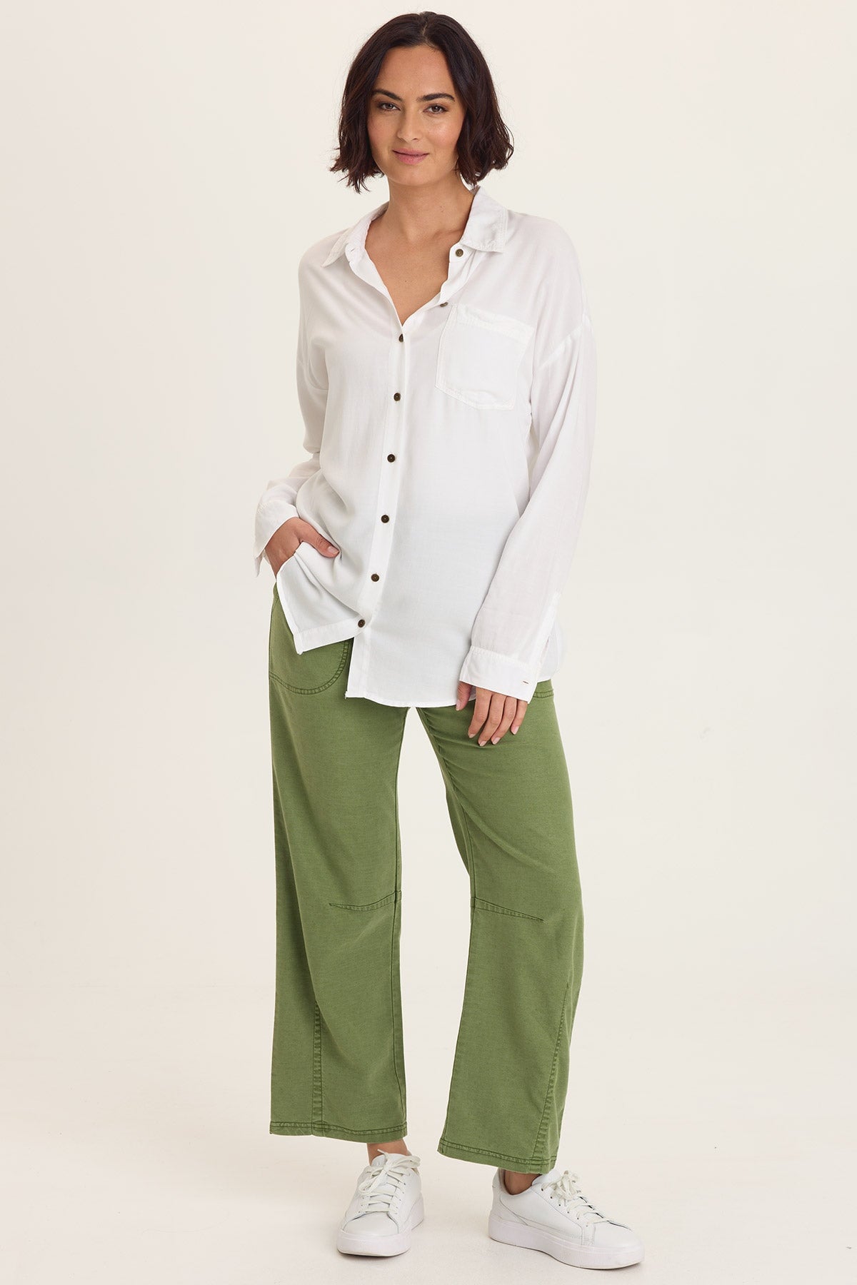 Wearables Dusten Lightweight Oversize Button-Up 