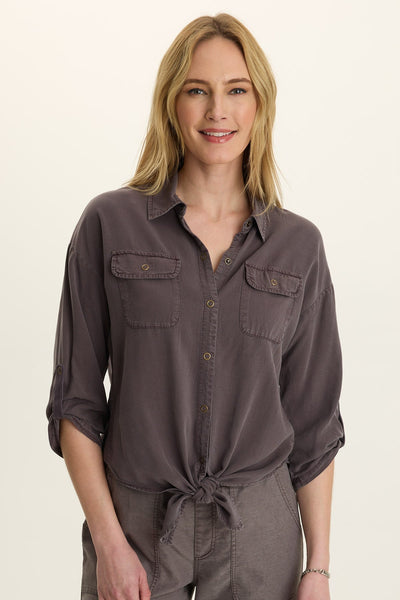 【未使用】UNDER:COVER 2 tmr 西川貴教　BODY WILD Wearables Tyrell Tie-Front Button-Up