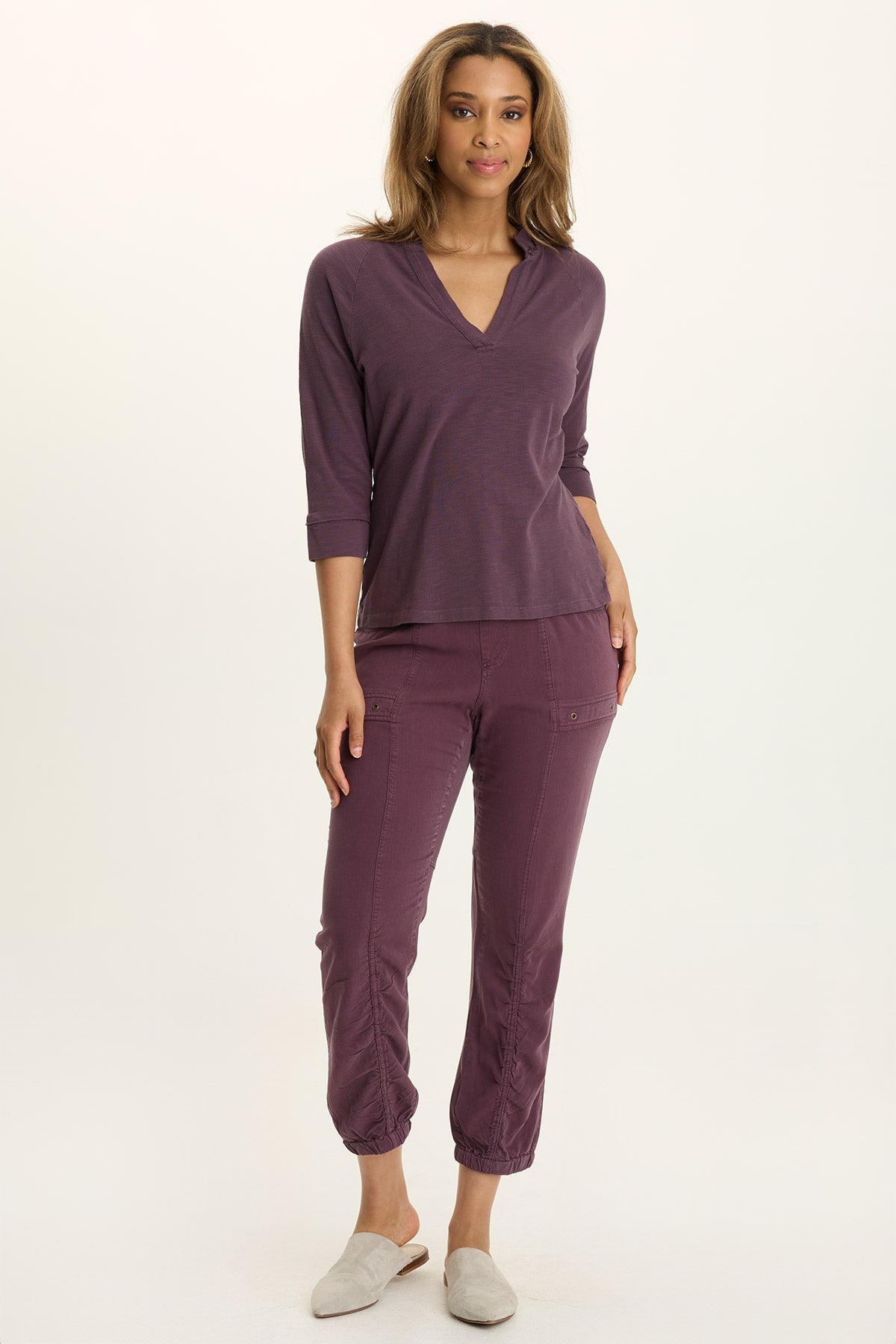 Wearables Angelo Stretch Jersey V-Neck Tee 