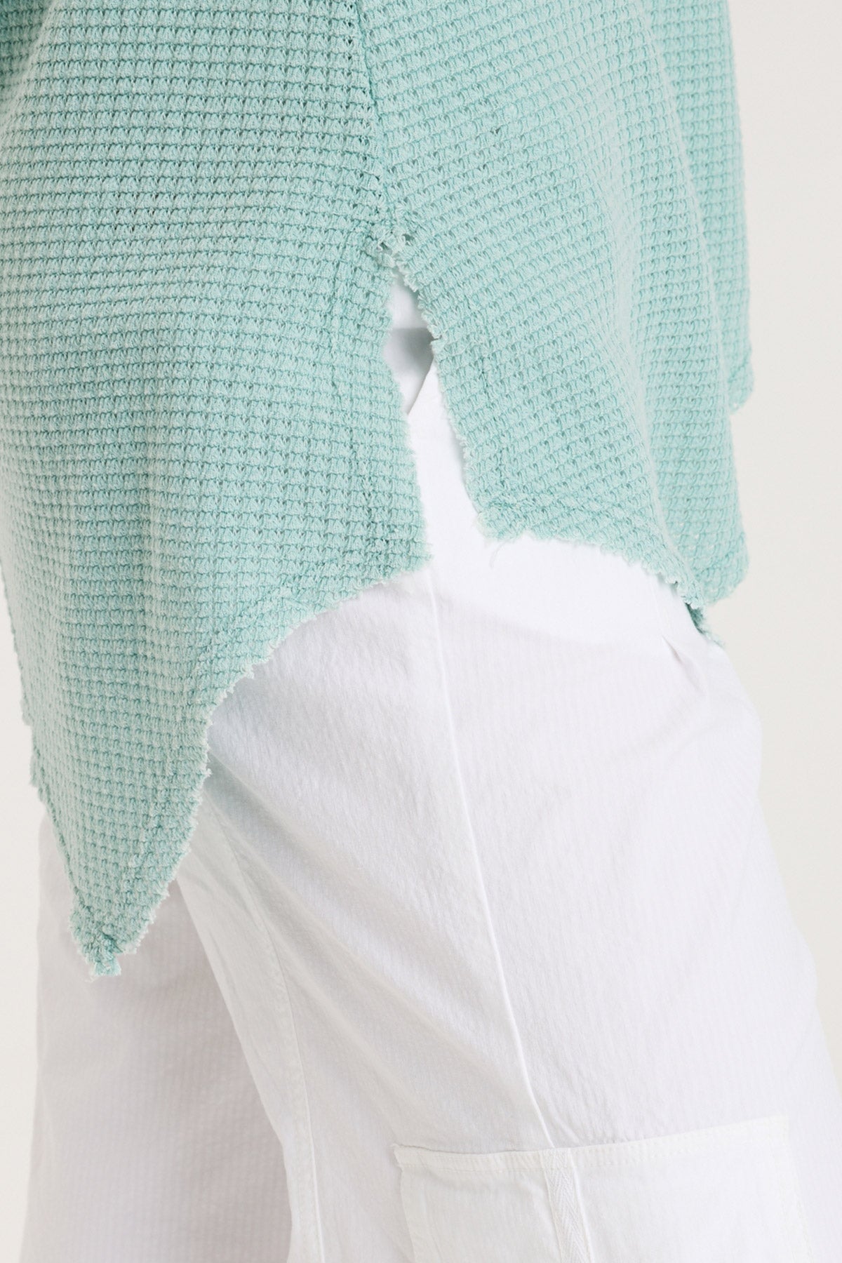 XCVI Imrie Off-Shoulder Asymmetrical Hem Top 