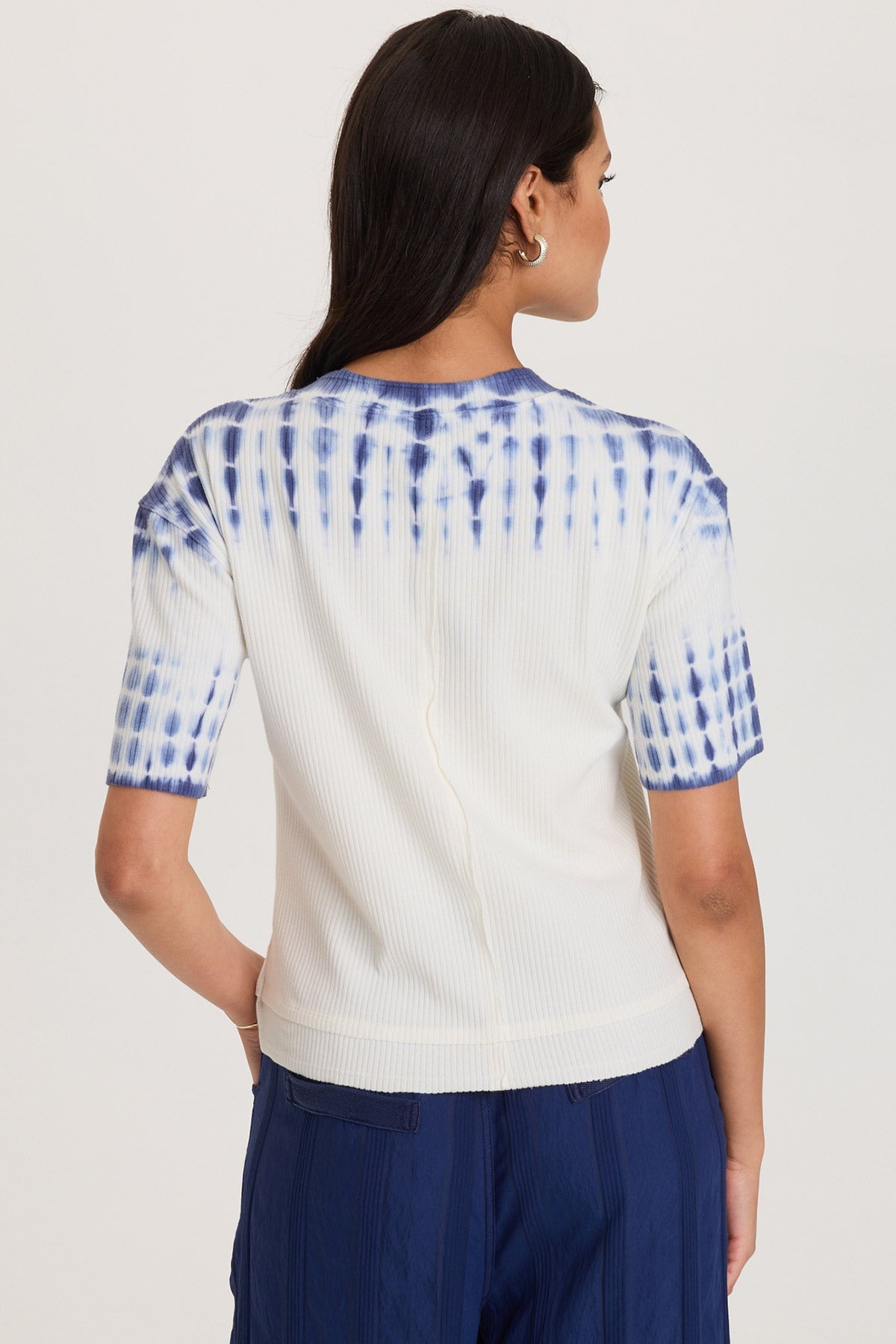 XCVI Cairns Longer Short Sleeve Double Hem Tee 