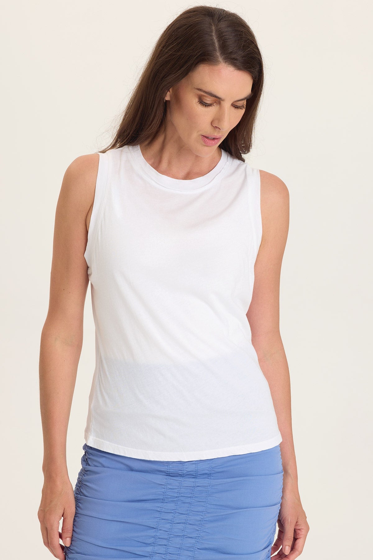 Wearables Bodie Raw Edge Jersey Tank 
