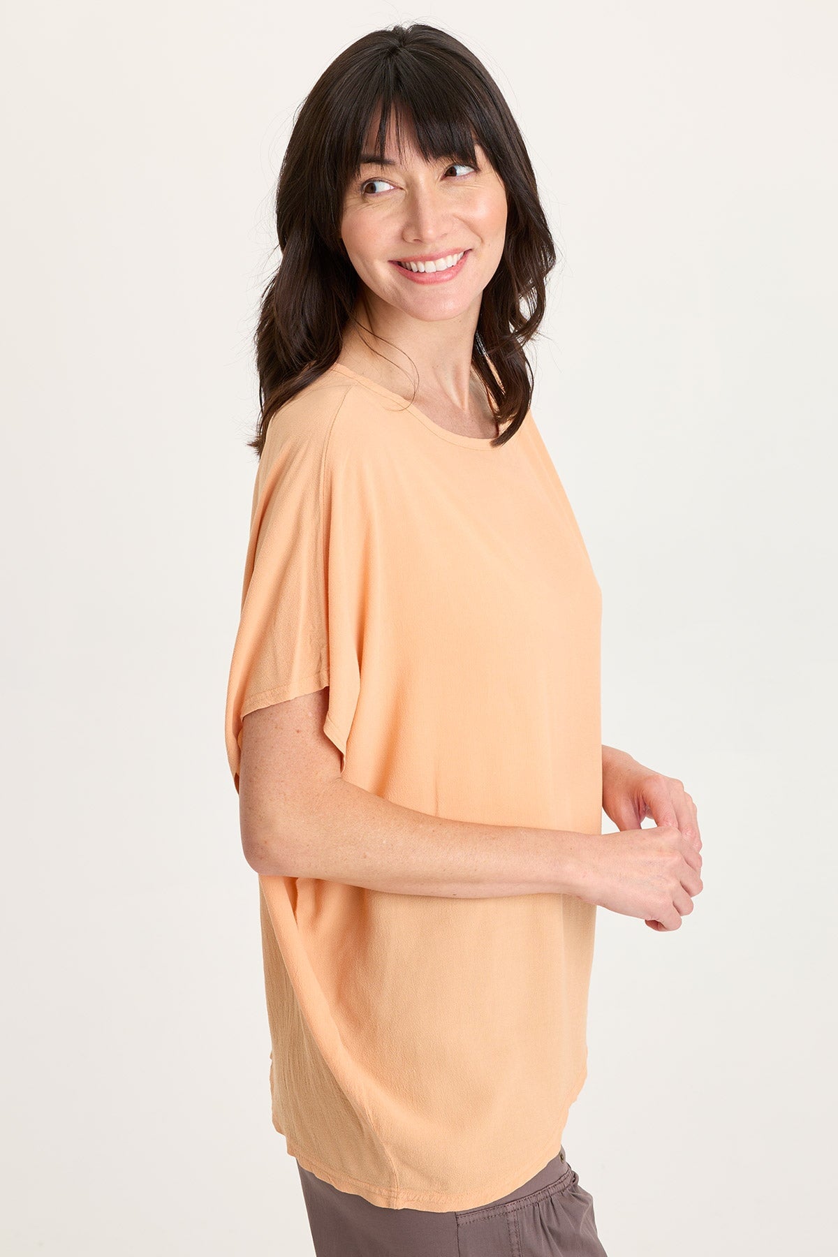 XCVI Helmi Asymmetrical Crepe Top 