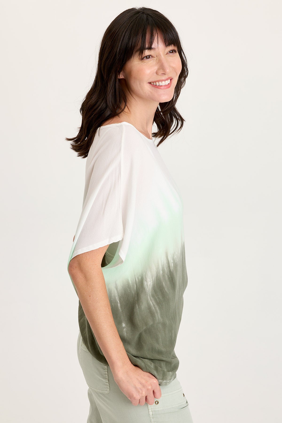 XCVI Helmi Asymmetrical Crepe Top 