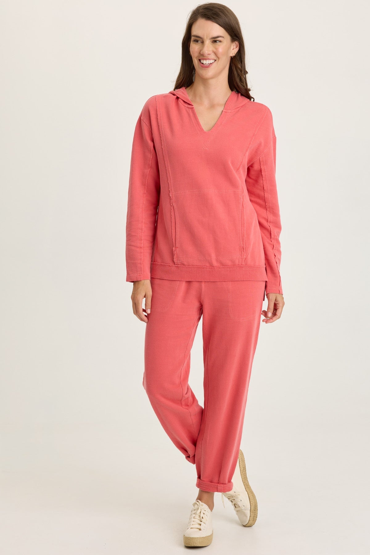 Wearables Luthor Terry V-Neck Hoodie 