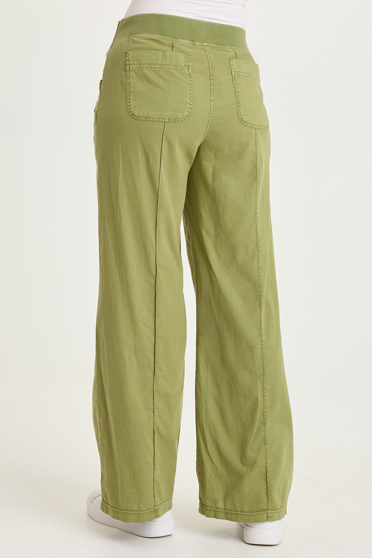 Wearables Torryn Linen Zipper Pockets Pants 