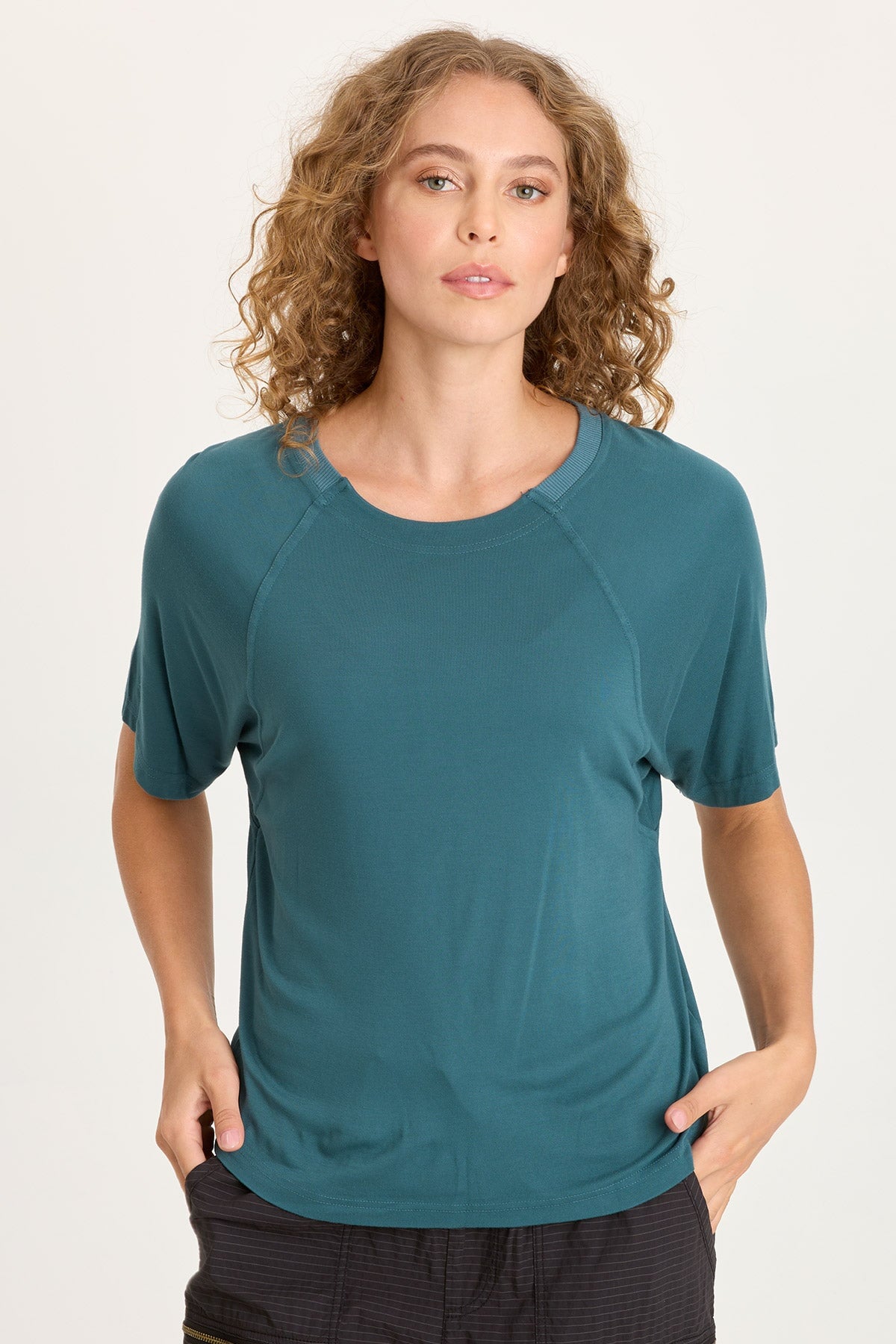 XCVI Lester Jersey Raglan Tee 