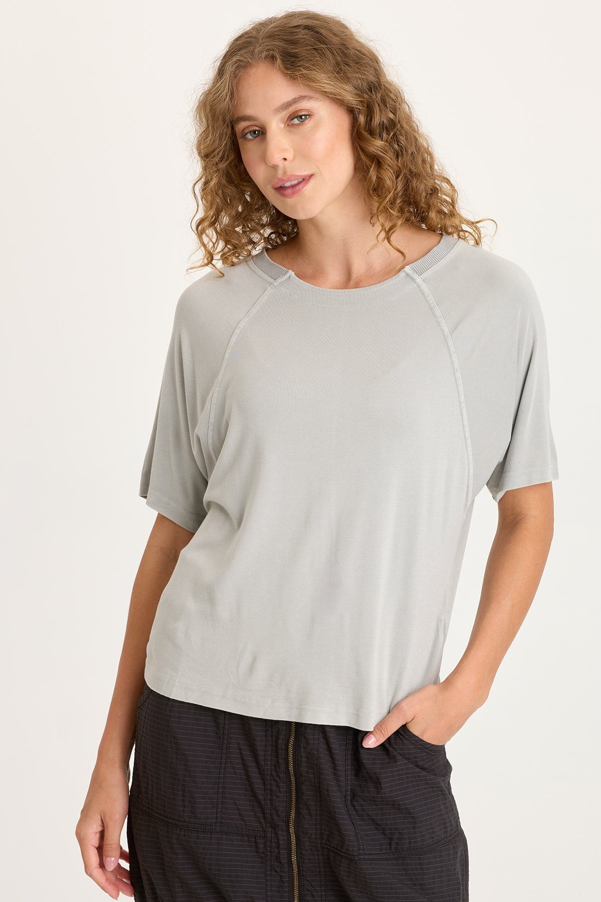 XCVI Lester Jersey Raglan Tee 