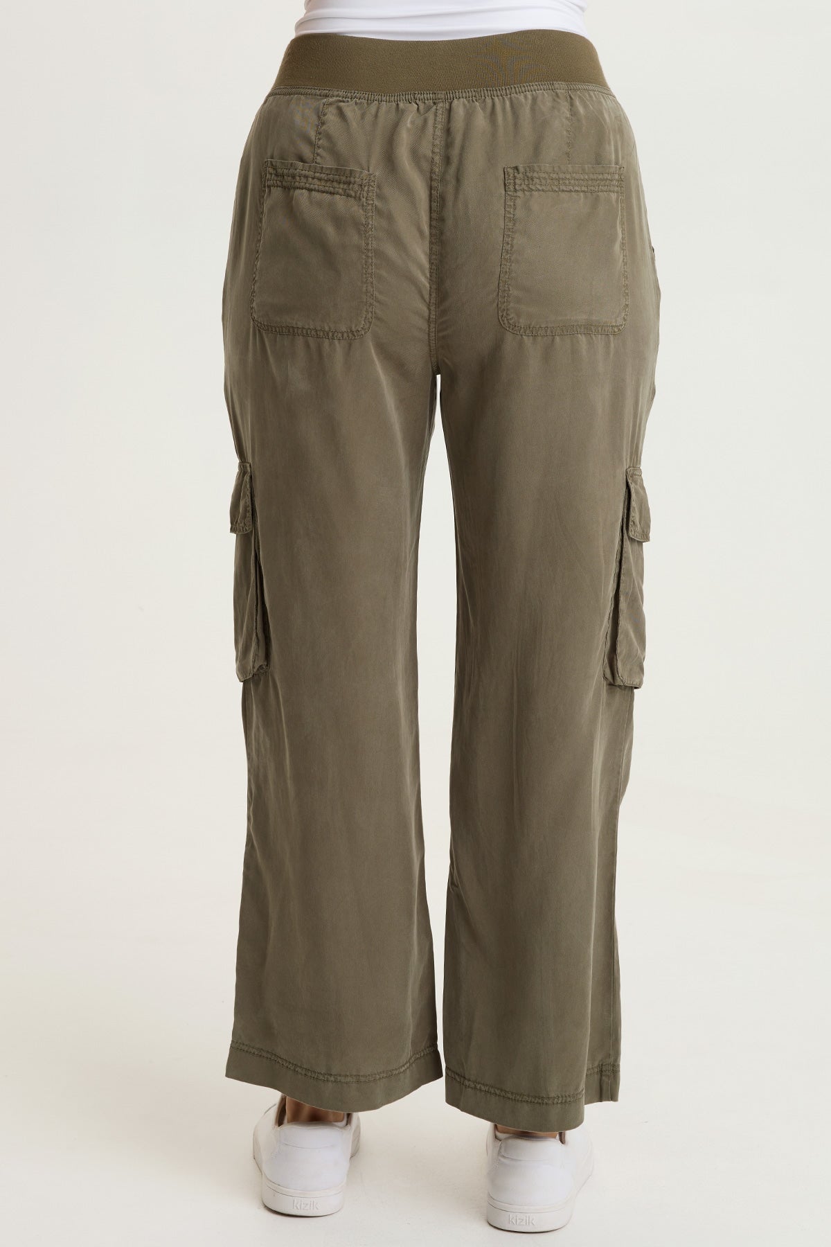 XCVI Radnor Twill Cargo Crop 