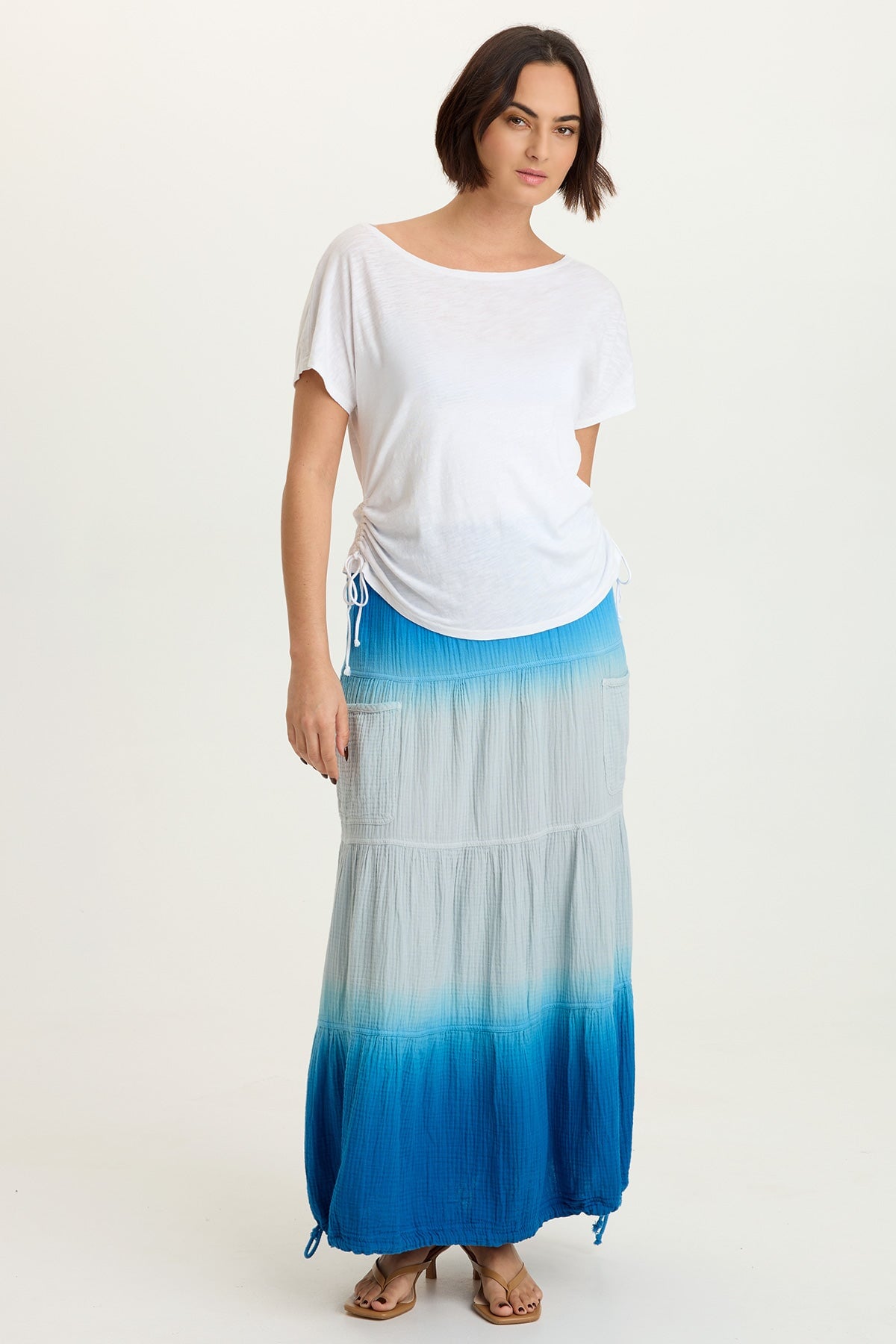 XCVI Cohn Jersey Boatneck Tee 