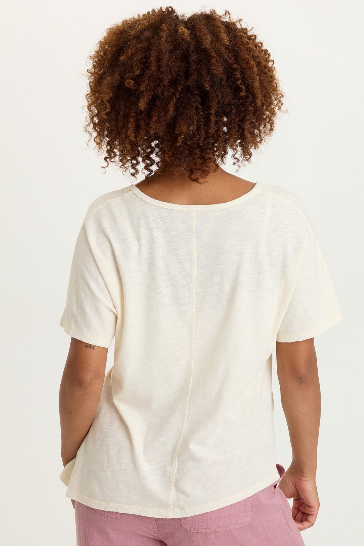 XCVI Anshel Jersey Wave Hem Tee 