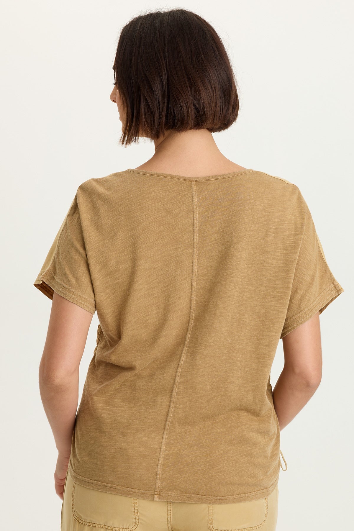 XCVI Dashell Twill Corded V-Neck Top 