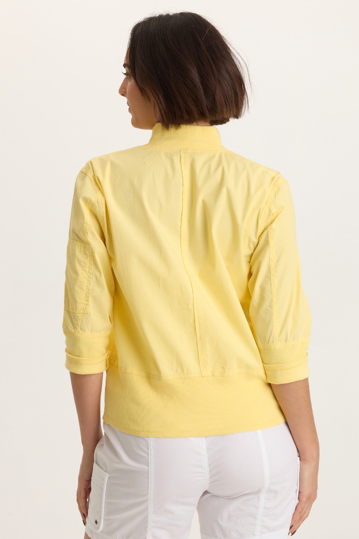 XCVI Kevone Poplin Bomber Jacket 