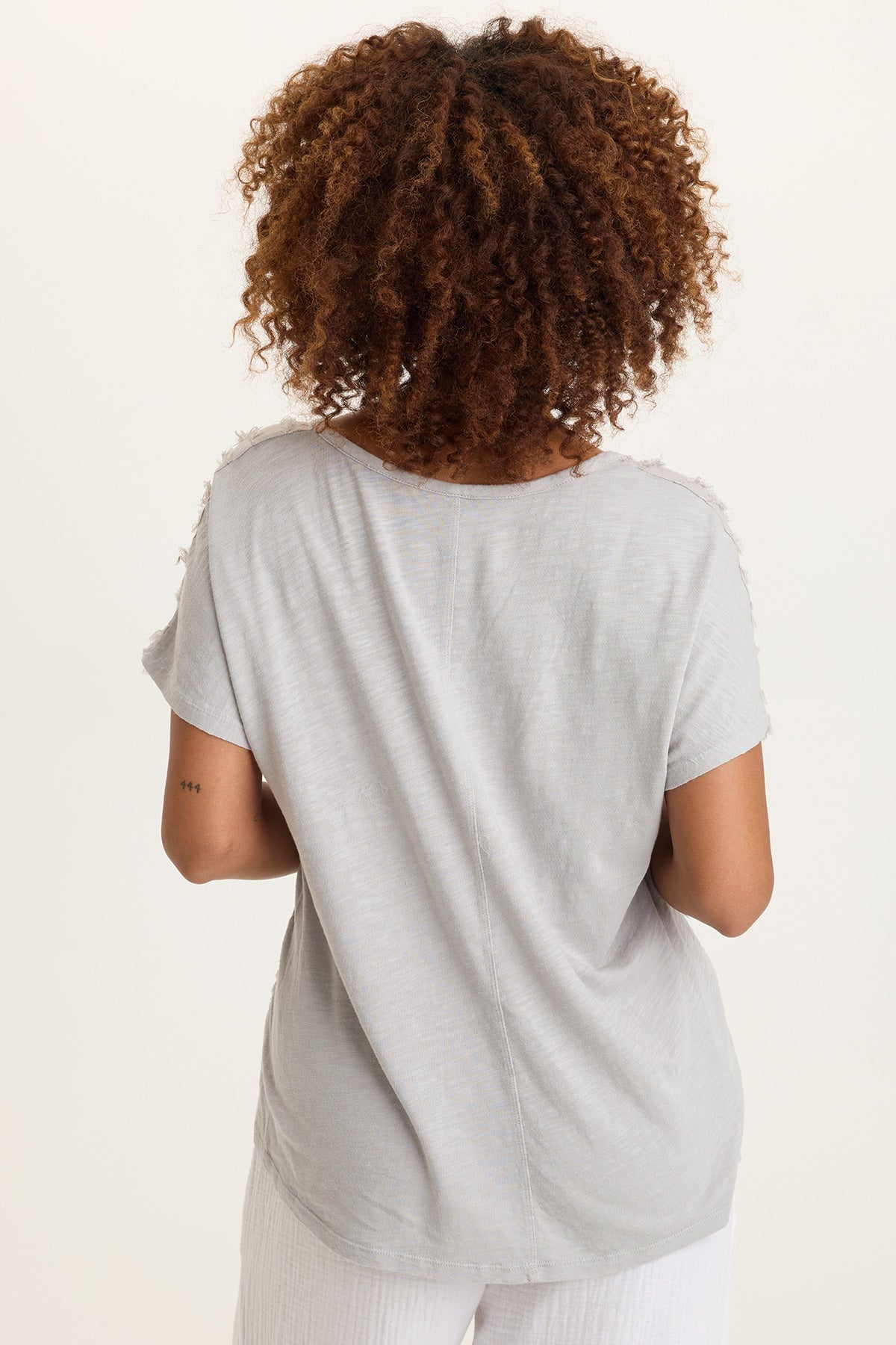 XCVI Zeph Stripe Voile Dolman Top 
