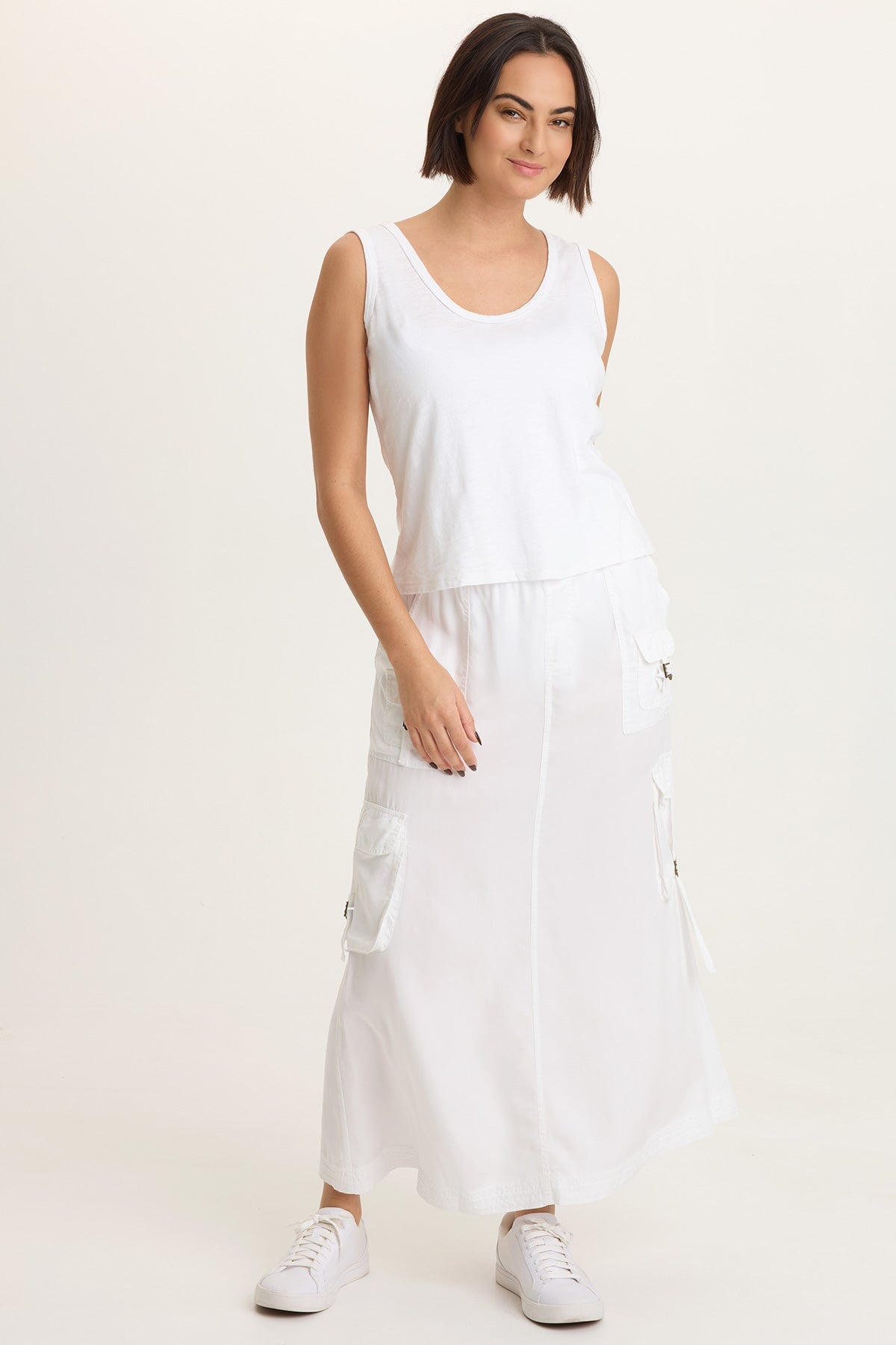 XCVI Etano Jersey Scoop Neck Tank 