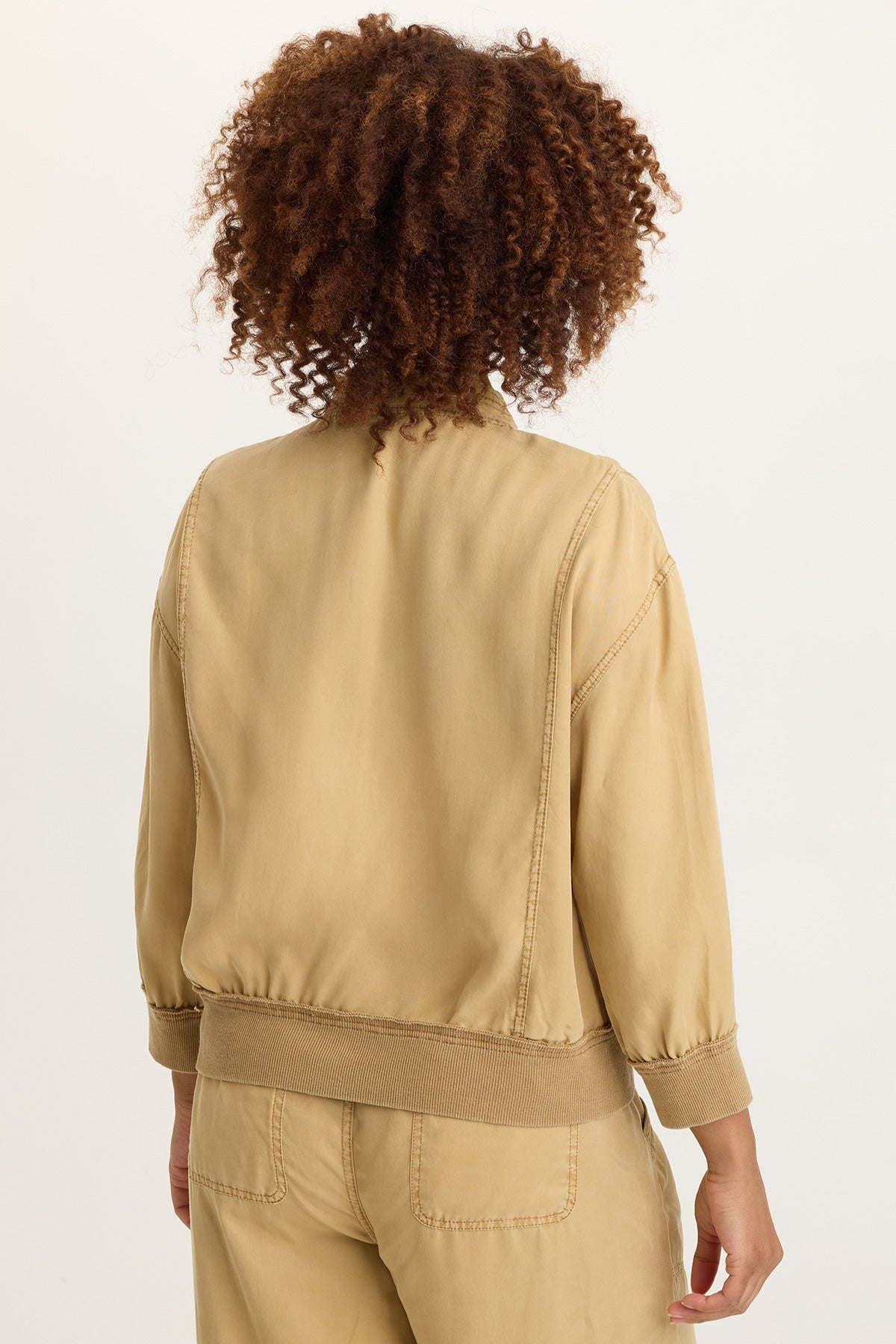 XCVI Wynton Twill Bomber Jacket 