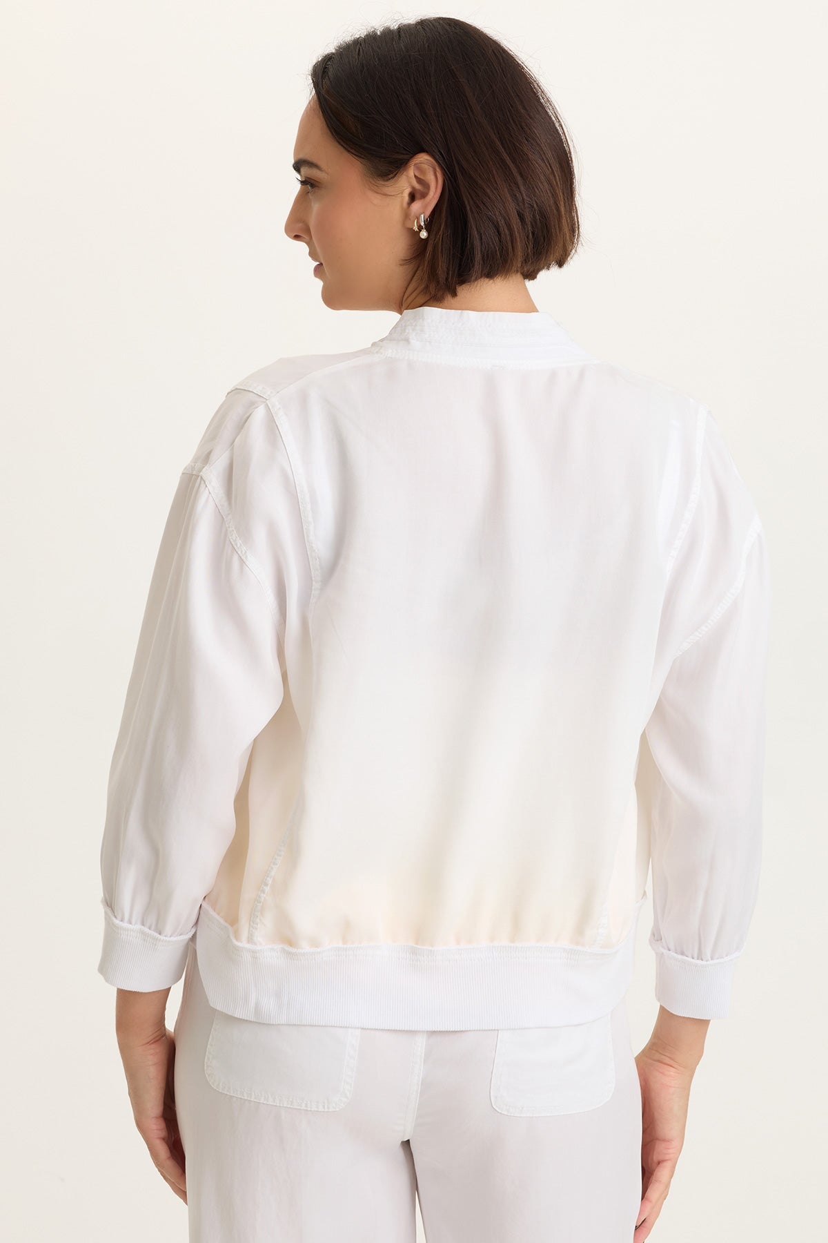 XCVI Wynton Twill Bomber Jacket 