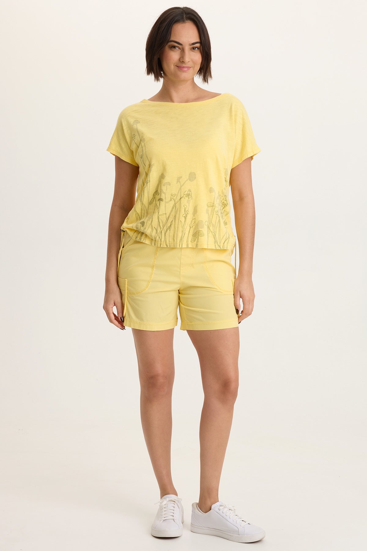 XCVI Haike Poplin Cargo Short 