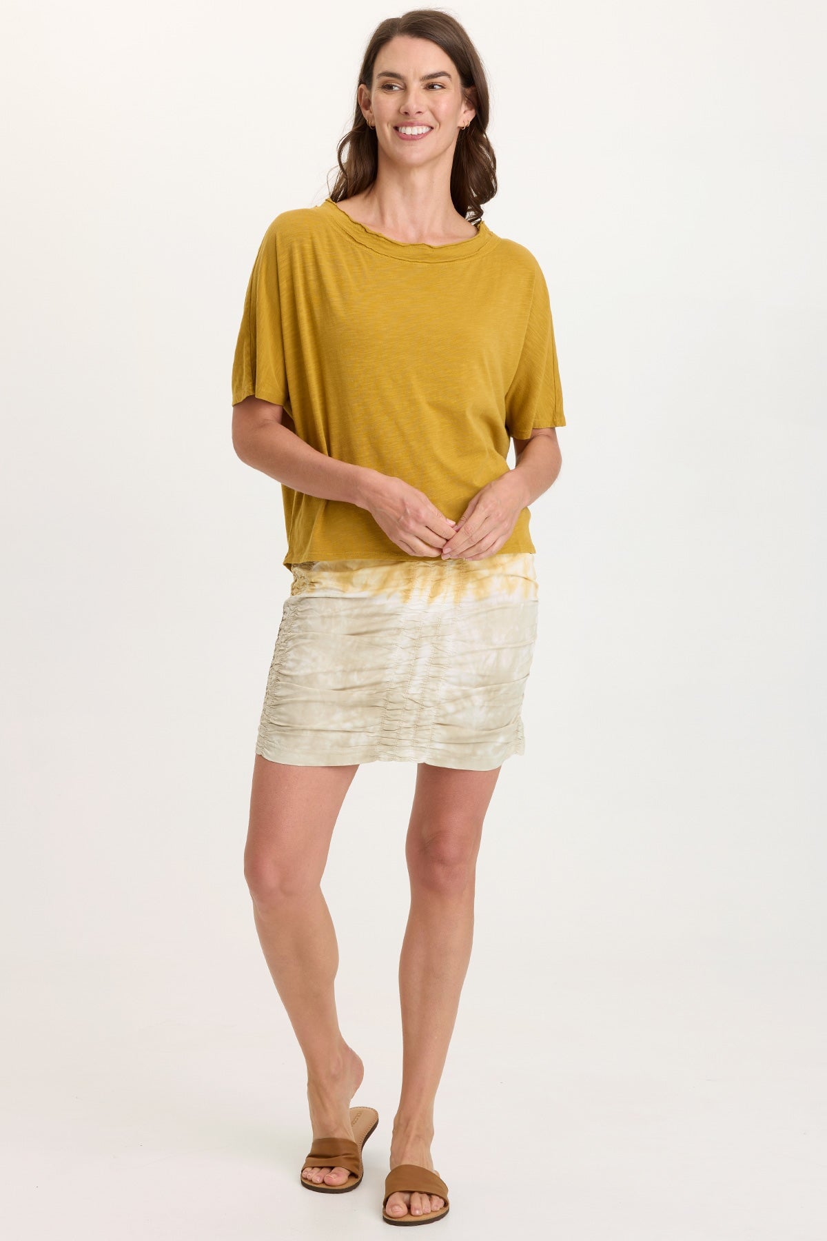 Wearables Lyra Jersey Boatneck Tee 