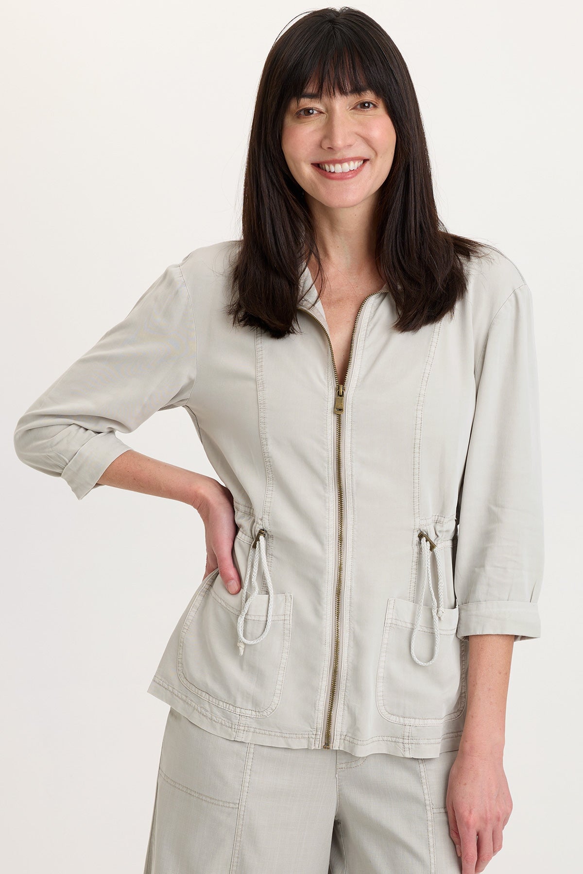 Wearables Jameson Twill Zip-Up Jacket 