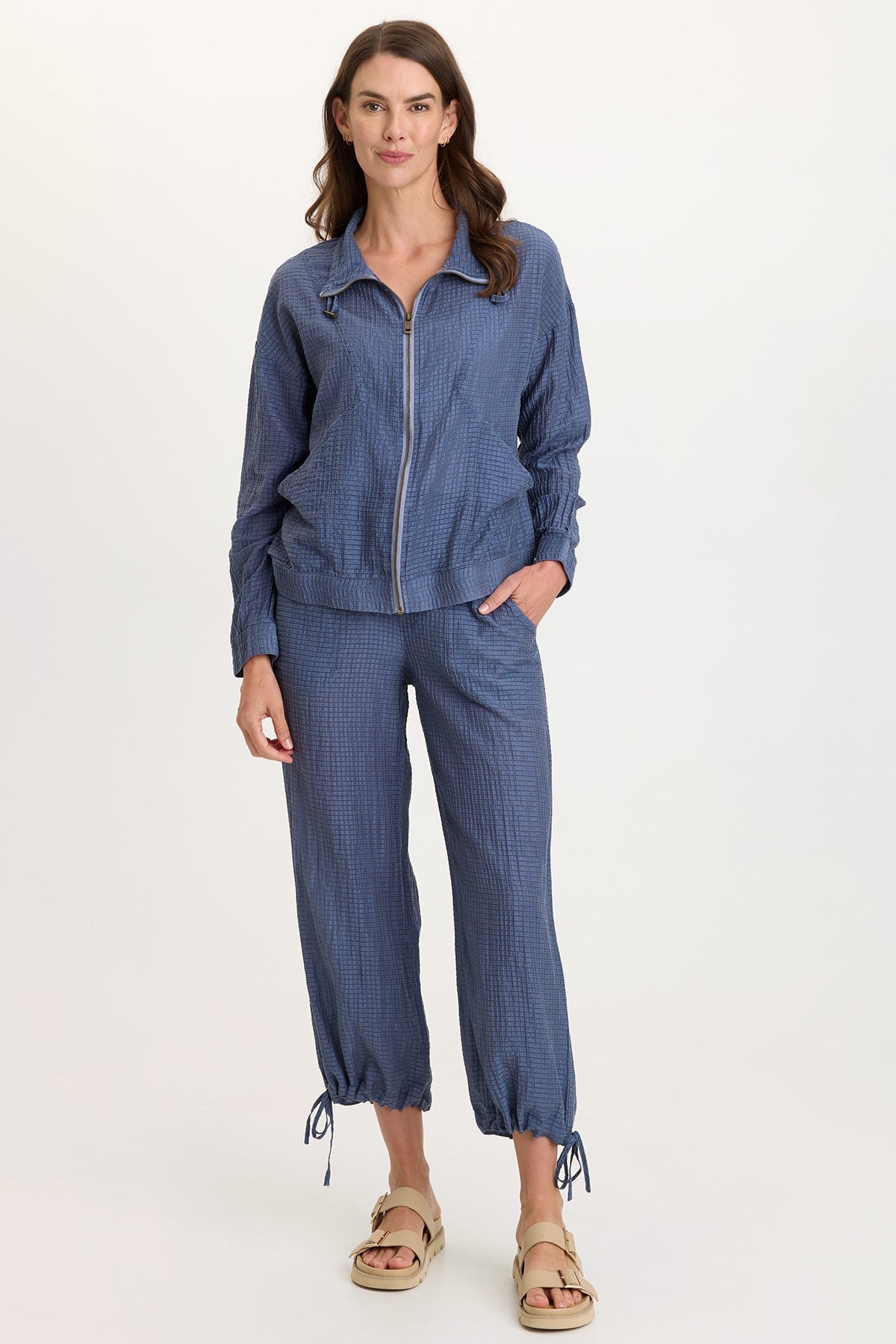 Wearables Ryker Waffle Weave Zip-Up Jacket 