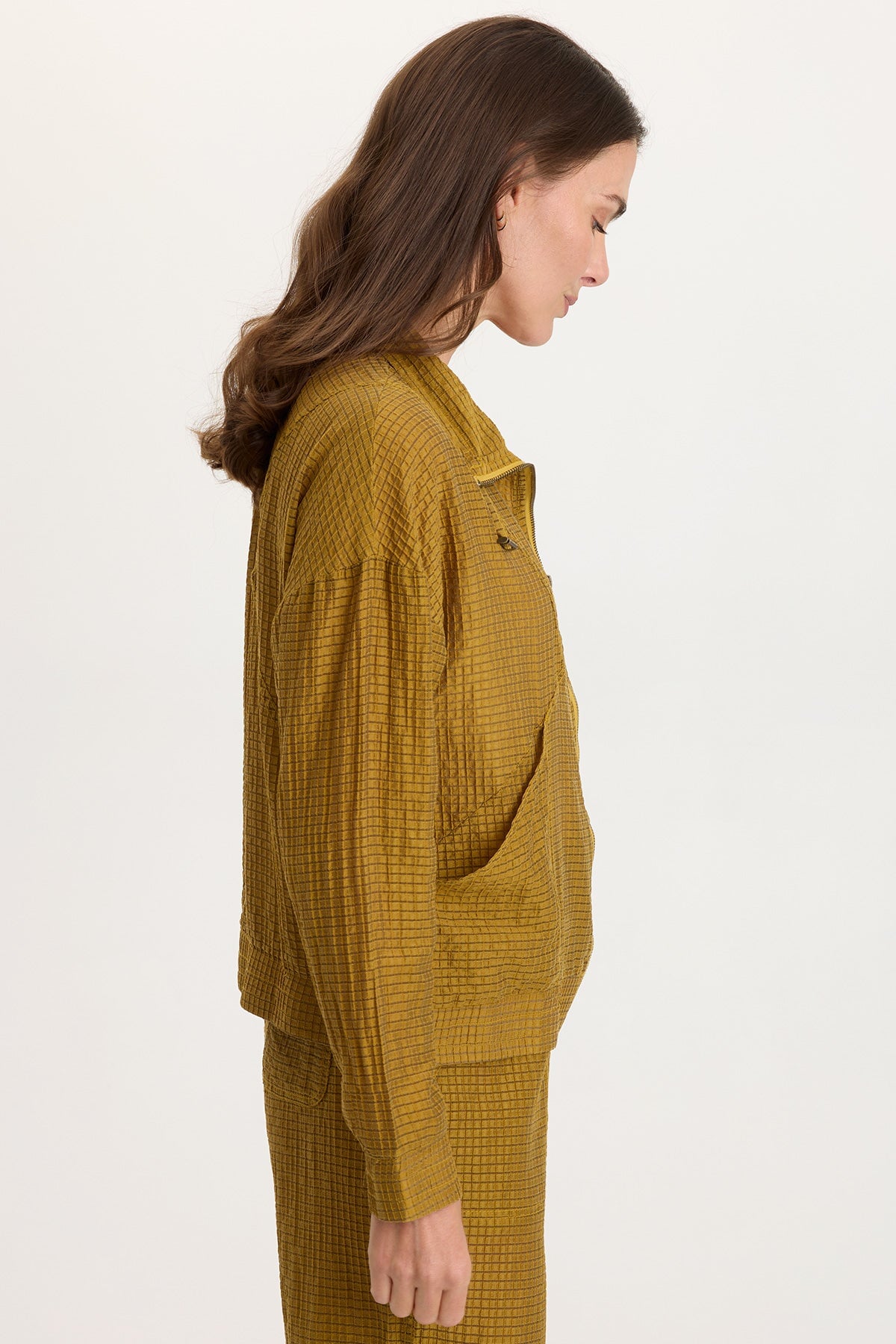 Wearables Ryker Waffle Weave Zip-Up Jacket 