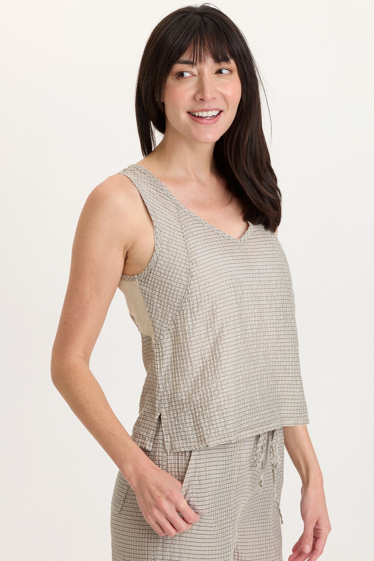 Wearables Aria Waffle Weave Tank 