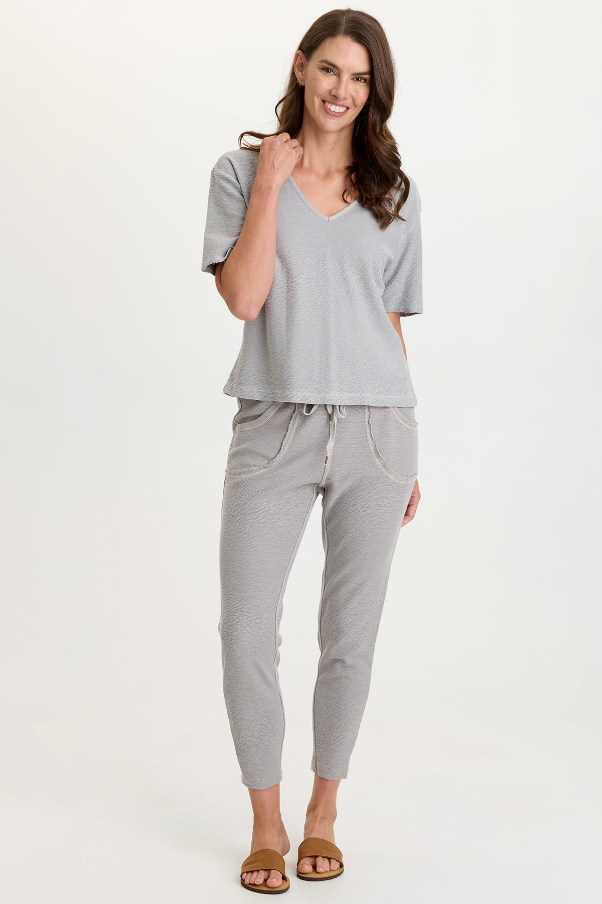 Wearables Kiefer Slim Leg Crepe Knit Pant 
