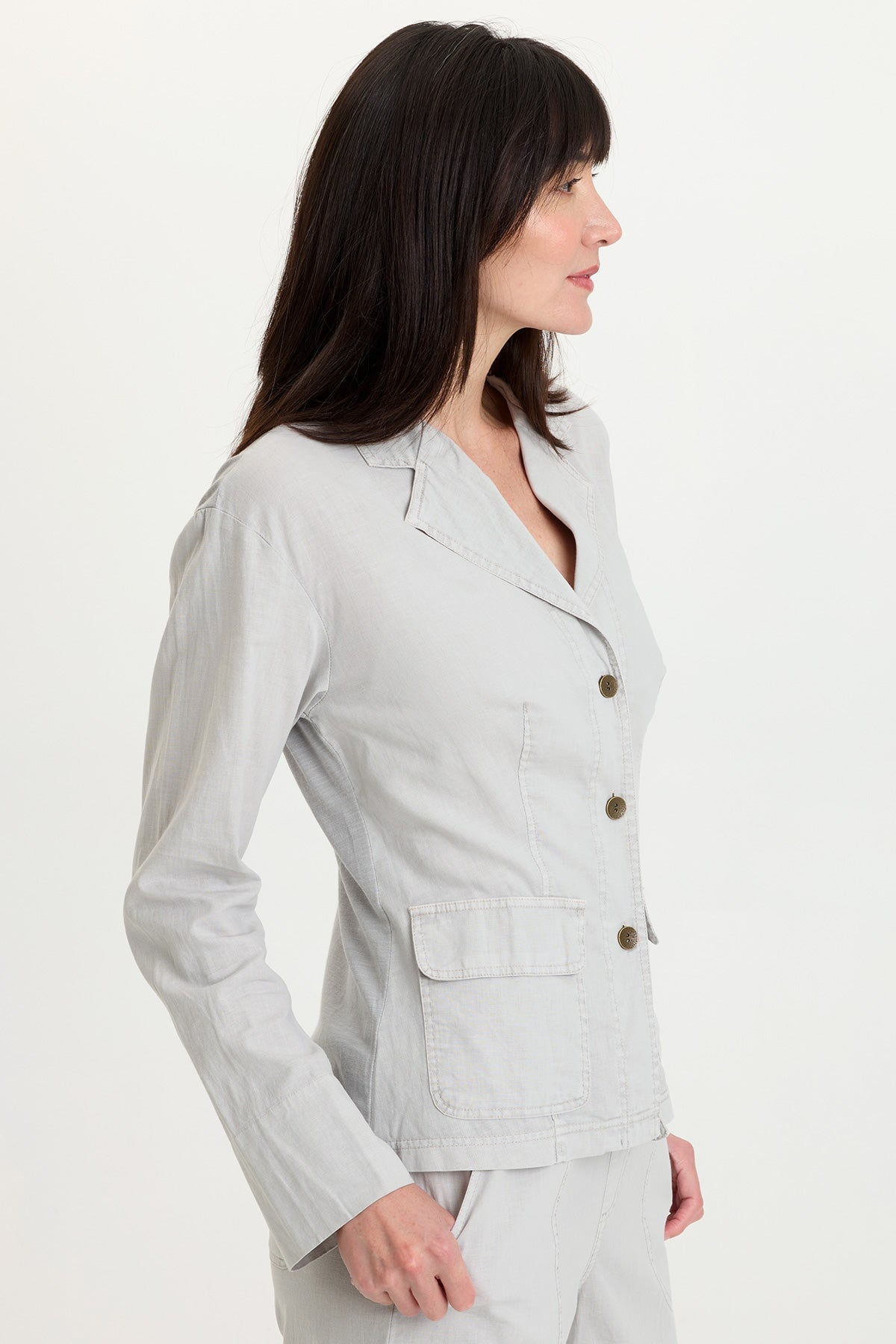 Wearables Madai Cotton Linen Jacket 