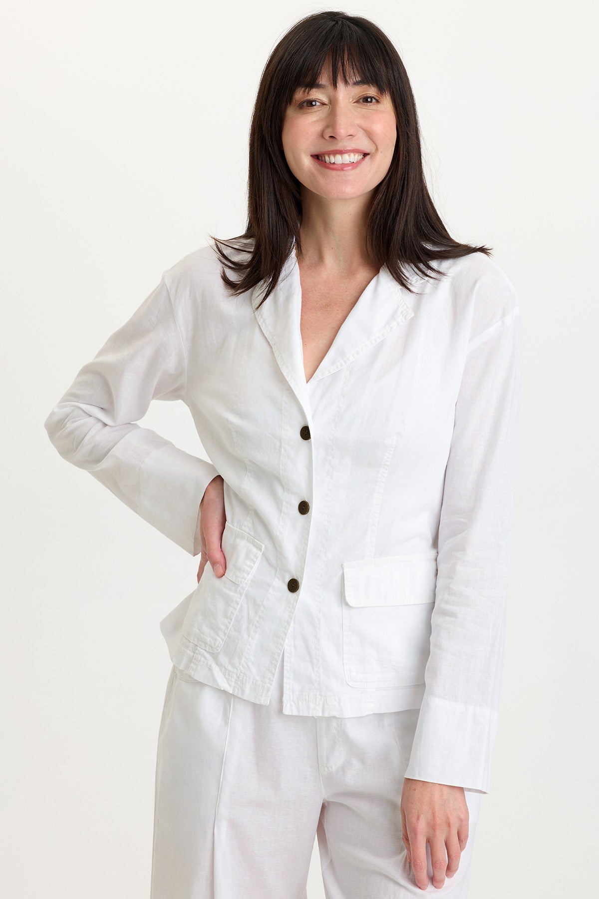 Wearables Madai Cotton Linen Jacket 