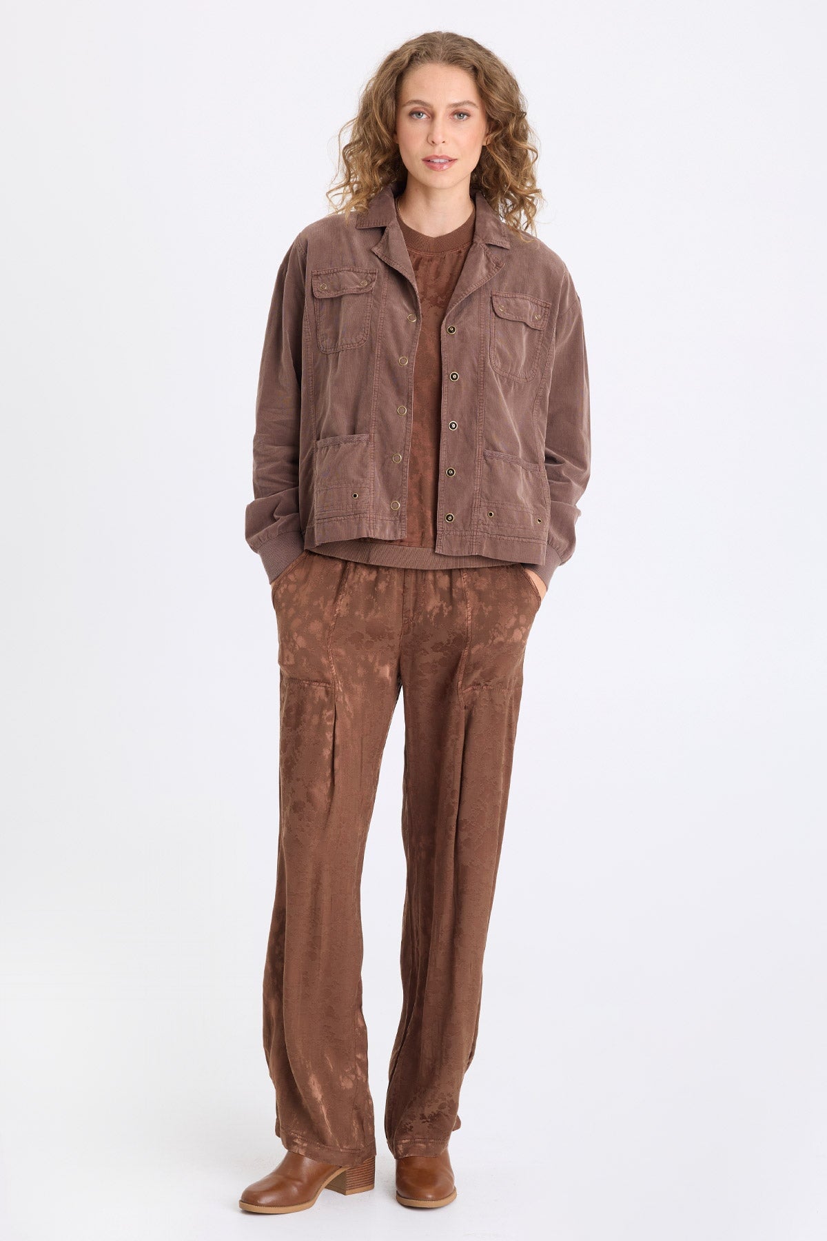 XCVI Marcellus Corduroy Trucker Jacket 