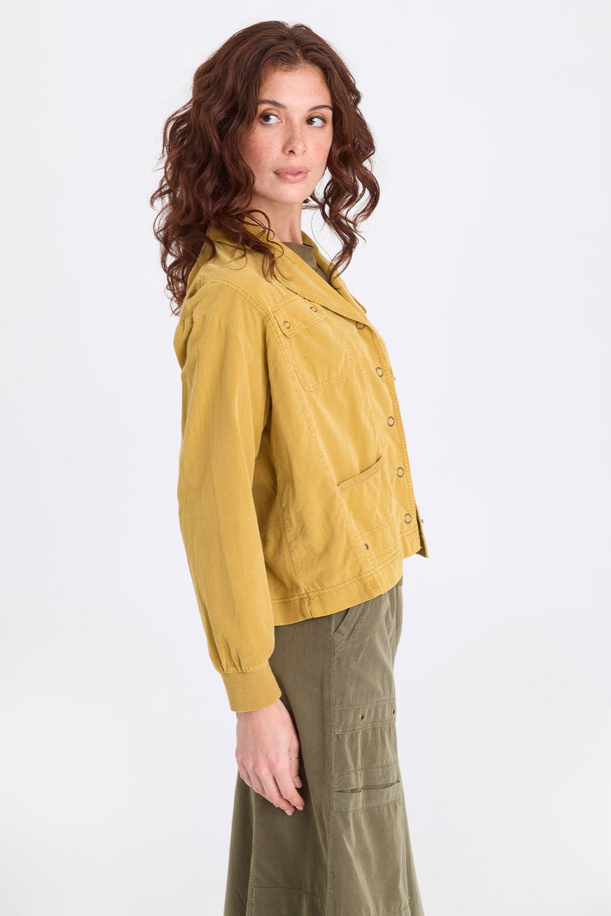 XCVI Marcellus Corduroy Trucker Jacket 