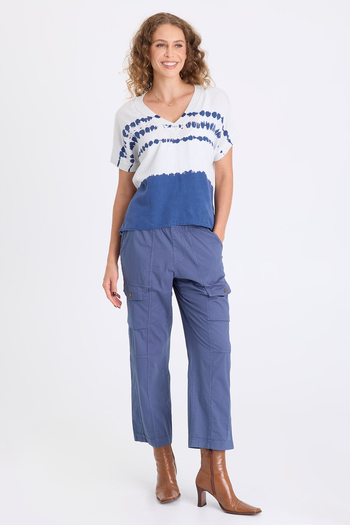 XCVI Aspasia Poplin Ankle Pant 