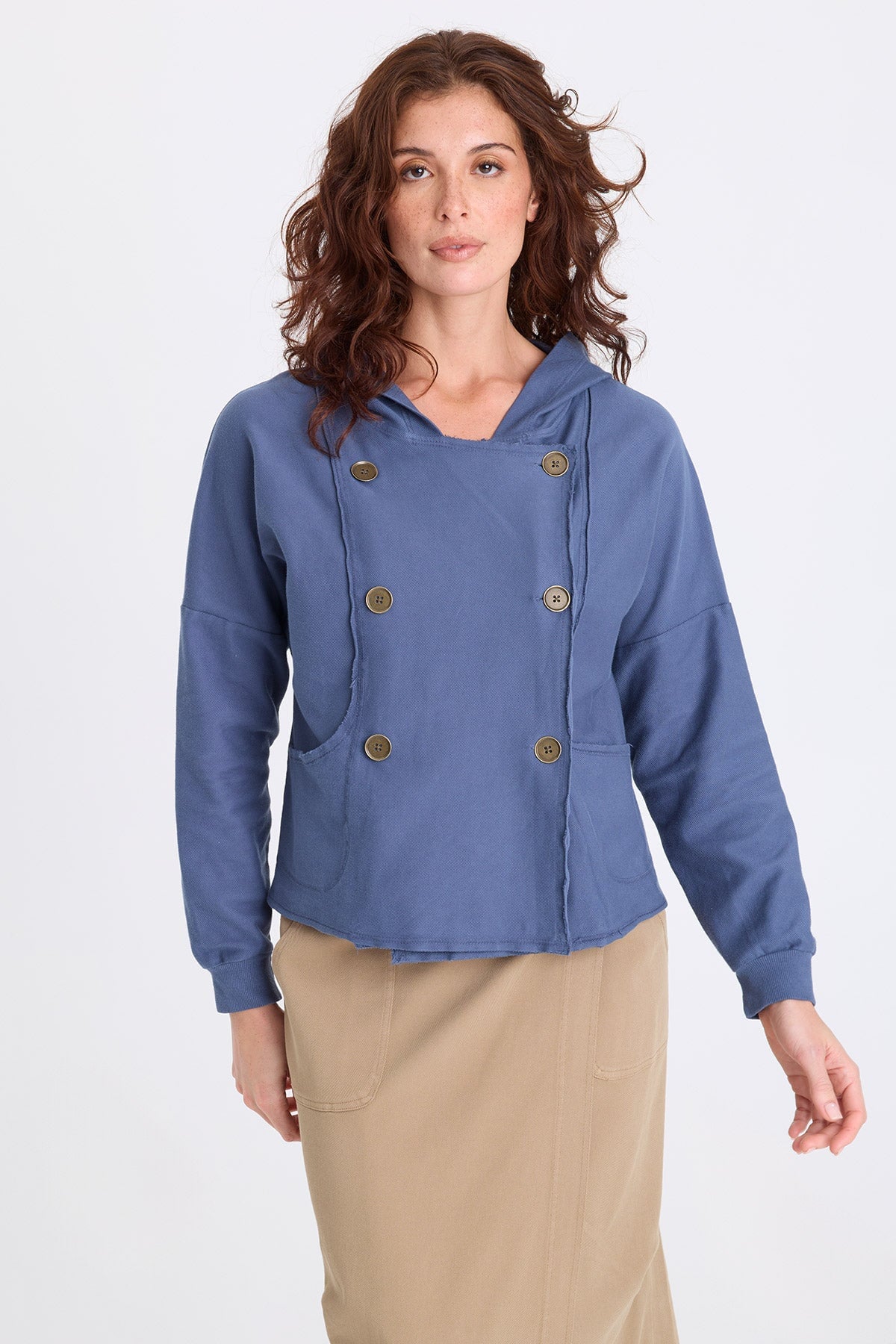 XCVI Corbett Twill Knit Utility Jacket 