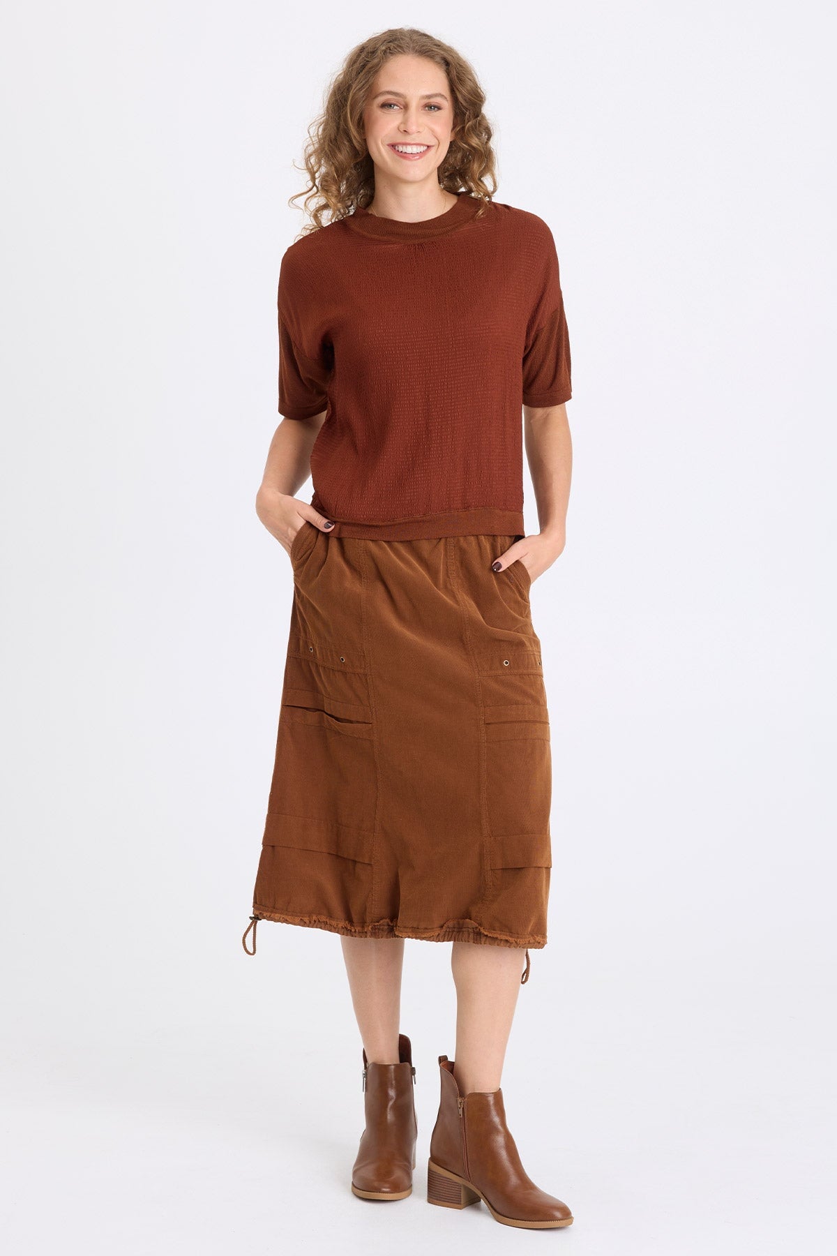 XCVI Basilia Vivi Stripe Short Sleeve Top 