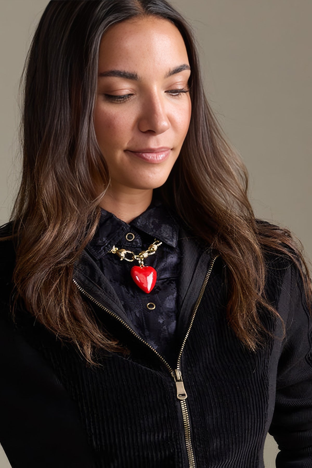 XCVI Neptune Textured Satin Blouse 