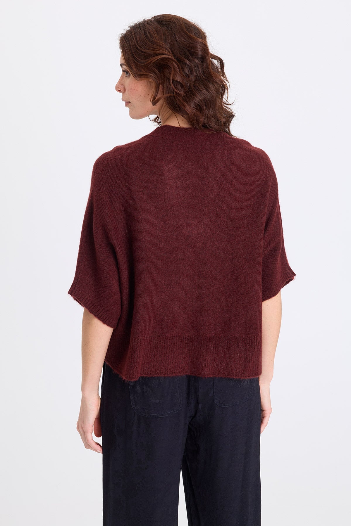 XCVI Atemu Sweater-Knit V-Neck Pullover 