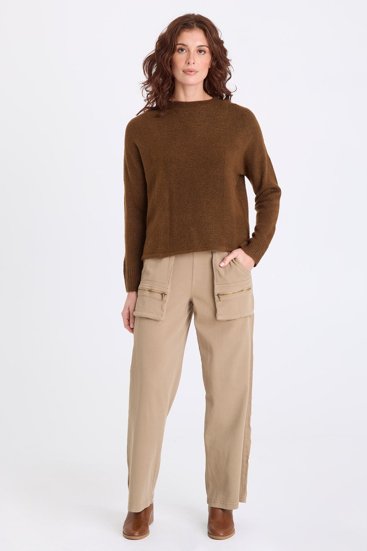 XCVI Ozius Twill Wide Leg Pant 