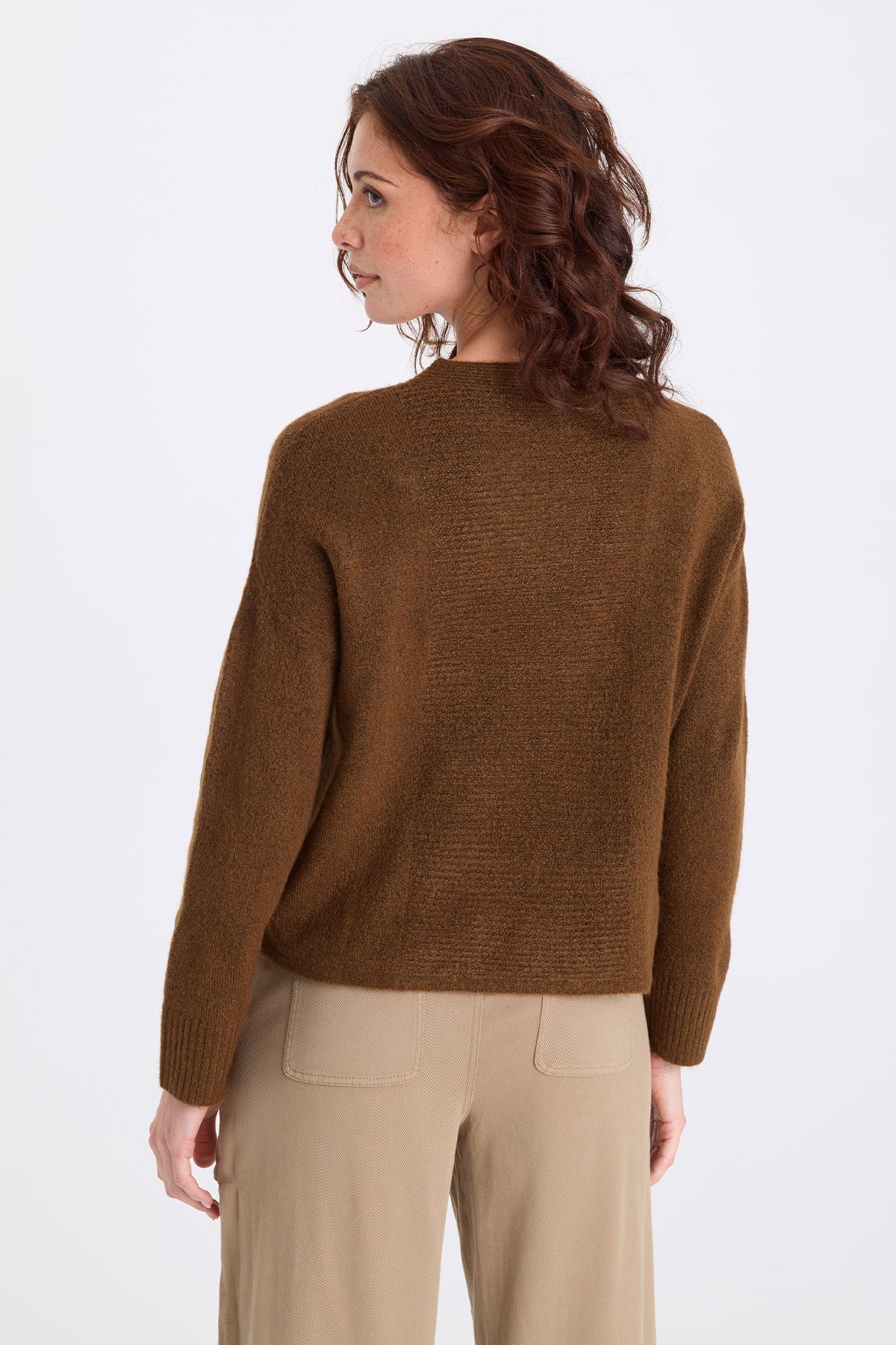 XCVI Madu Sweater-Knit High Neck Top 