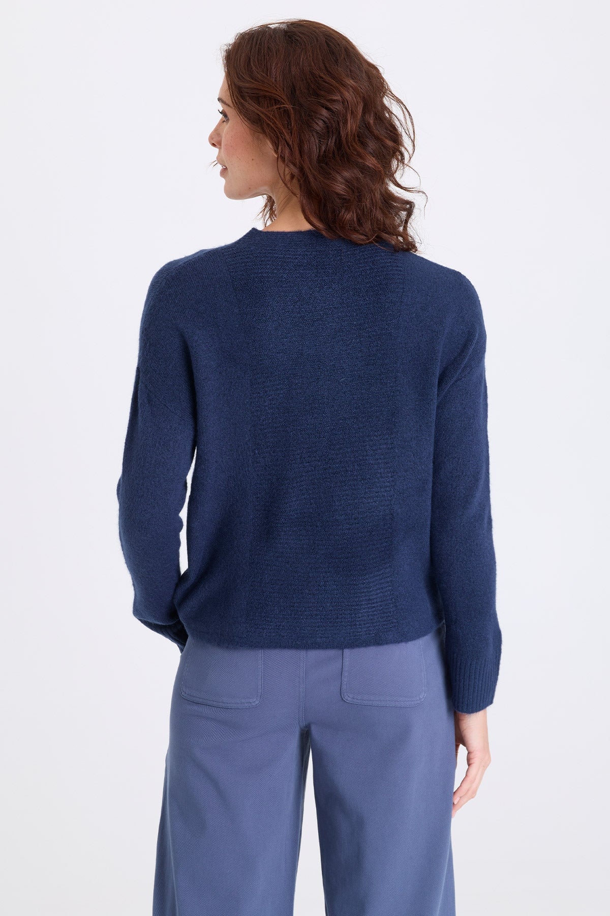 XCVI Madu Sweater-Knit High Neck Top 
