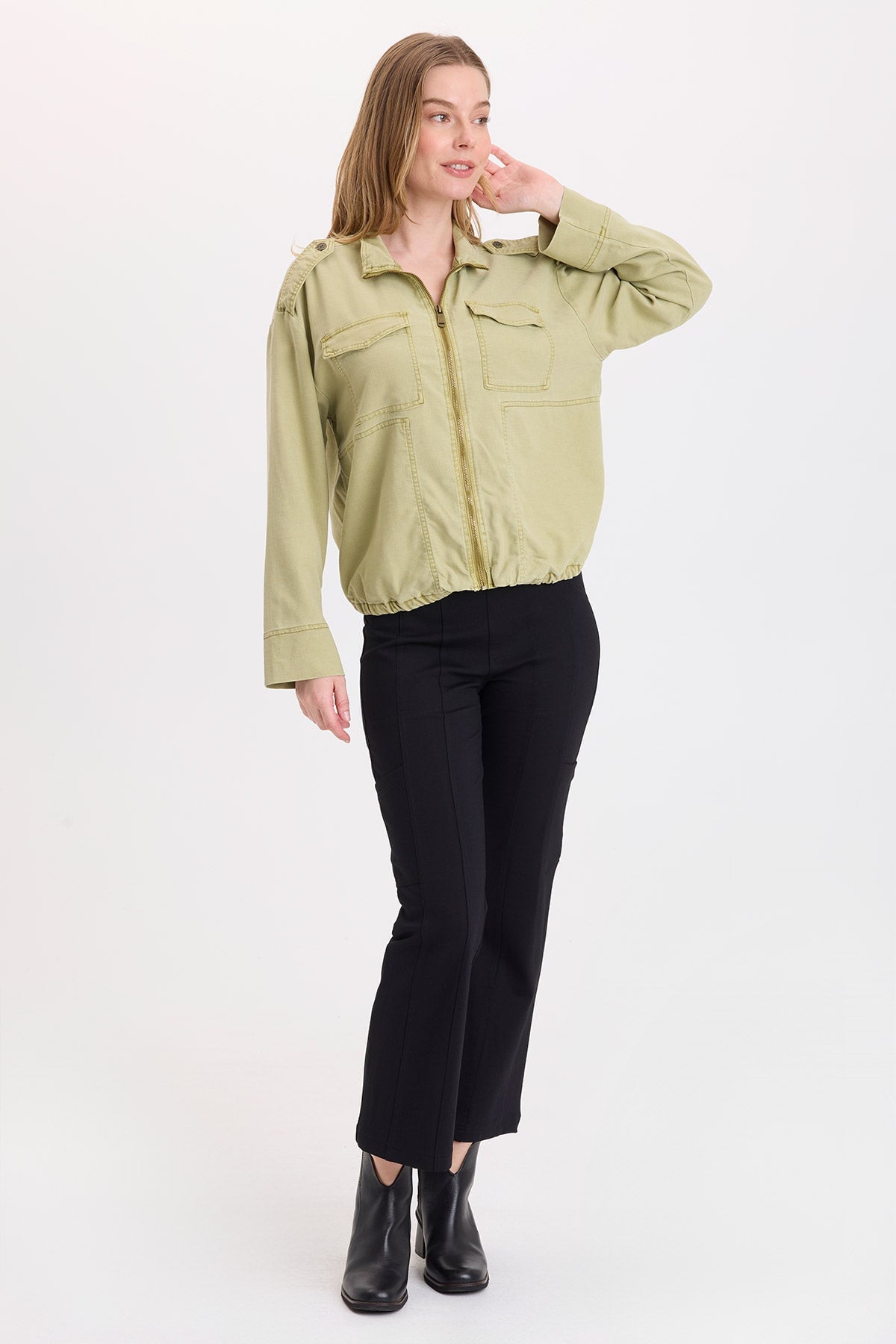 Wearables Tace Twill Relaxed Bomber Jacket 