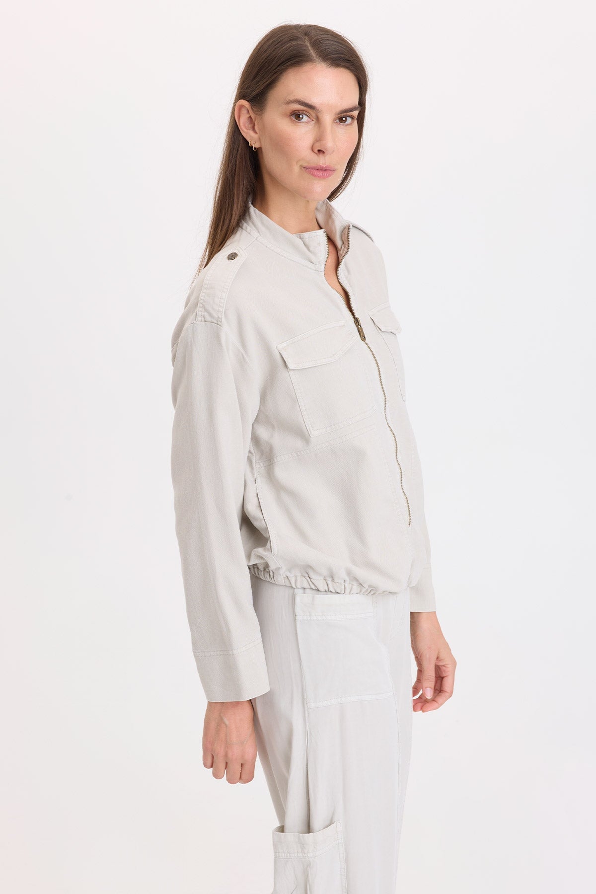 Wearables Tace Twill Relaxed Bomber Jacket 