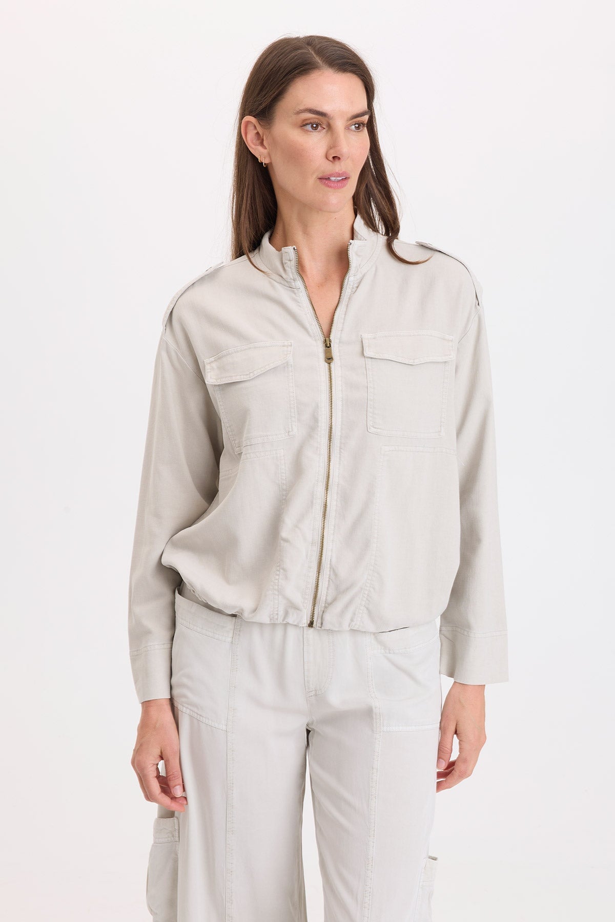 Wearables Tace Twill Relaxed Bomber Jacket 