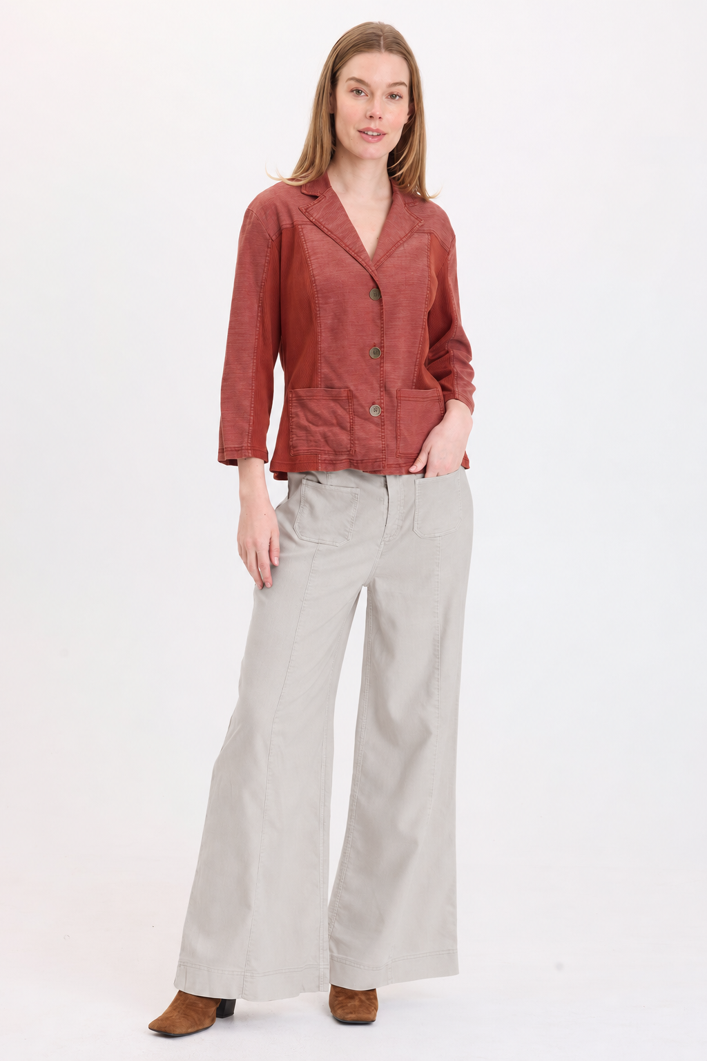 Donika Twill Relaxed Blazer