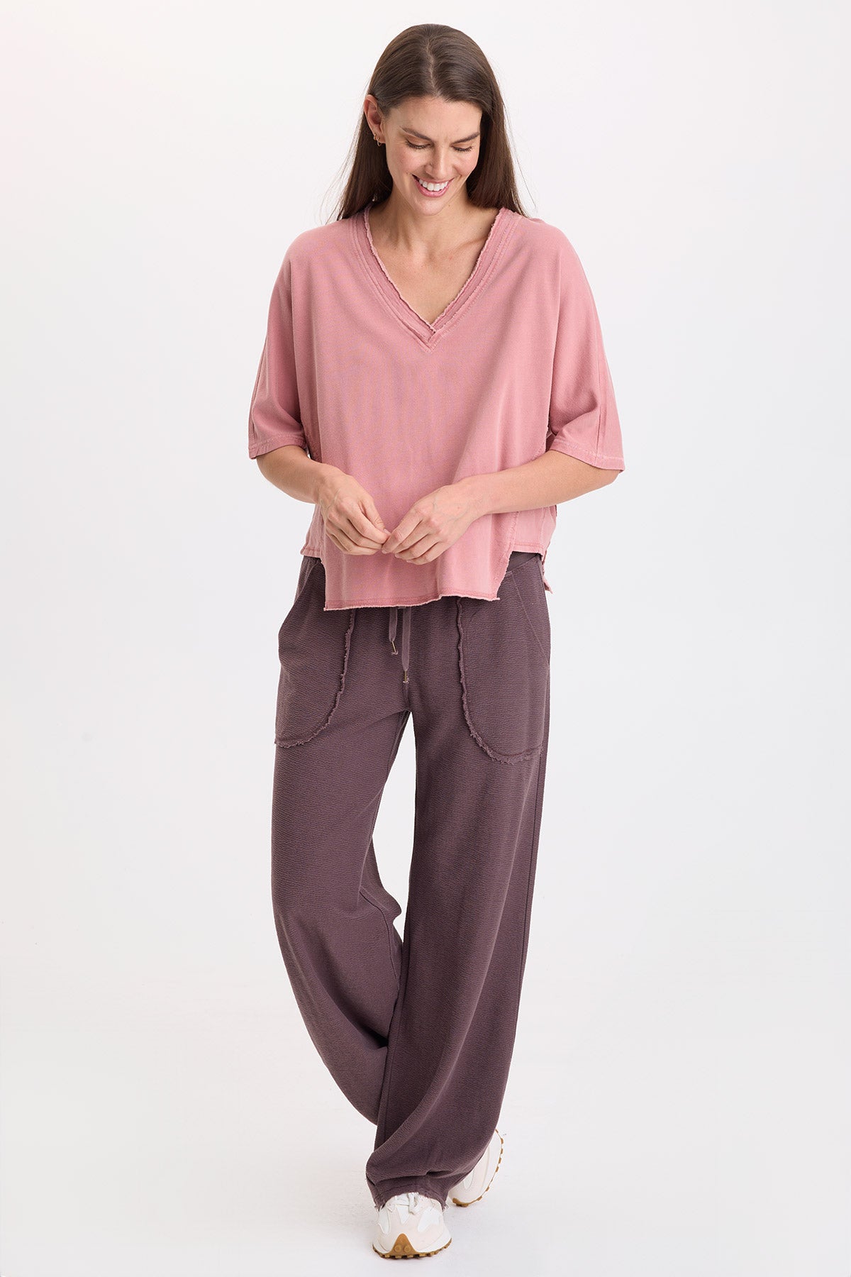 Himesh Crepe-Knit Pant