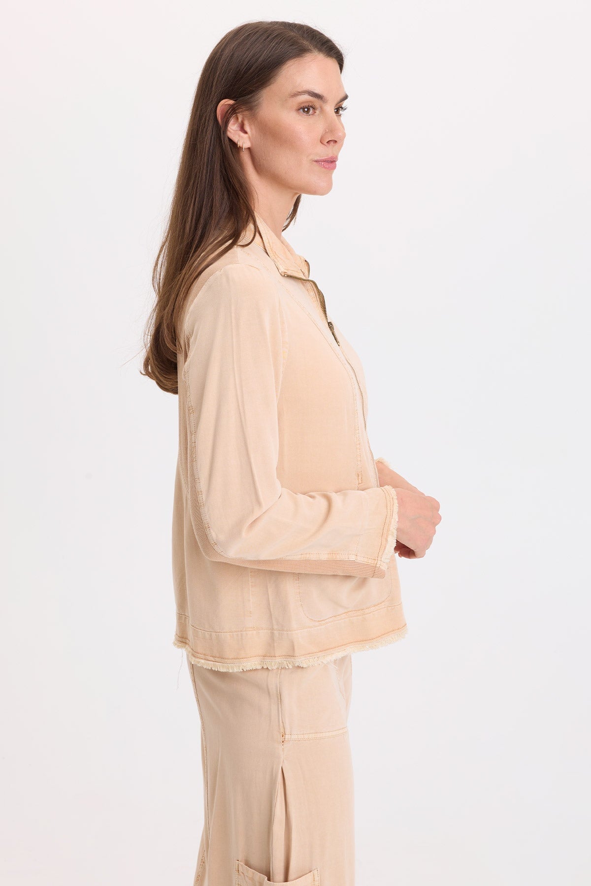 Wearables Neith Twill Zip-Up Jacket 