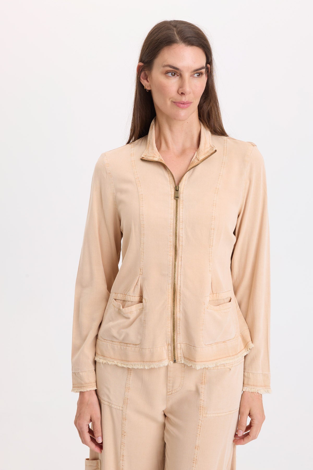 Wearables Neith Twill Zip-Up Jacket 