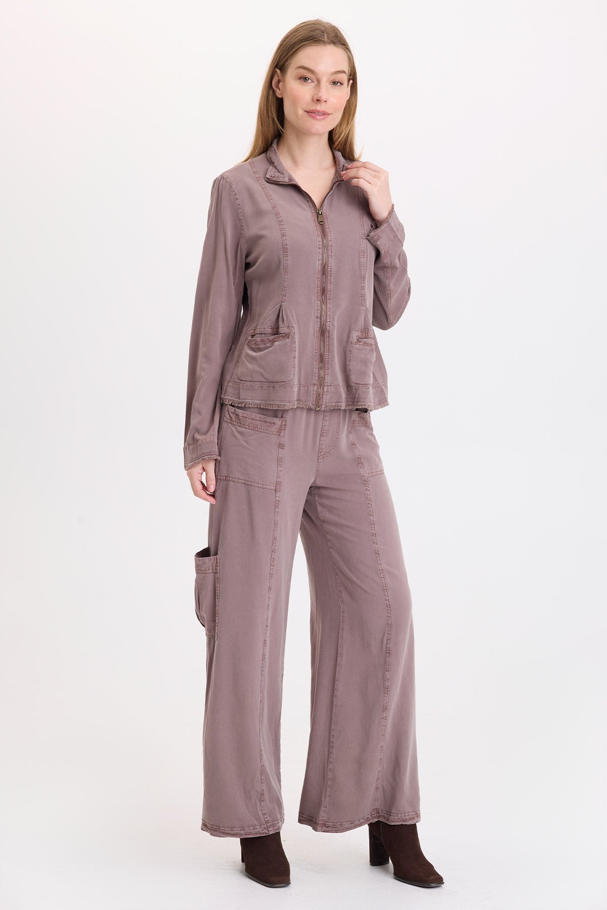 Wearables Neith Twill Zip-Up Jacket 